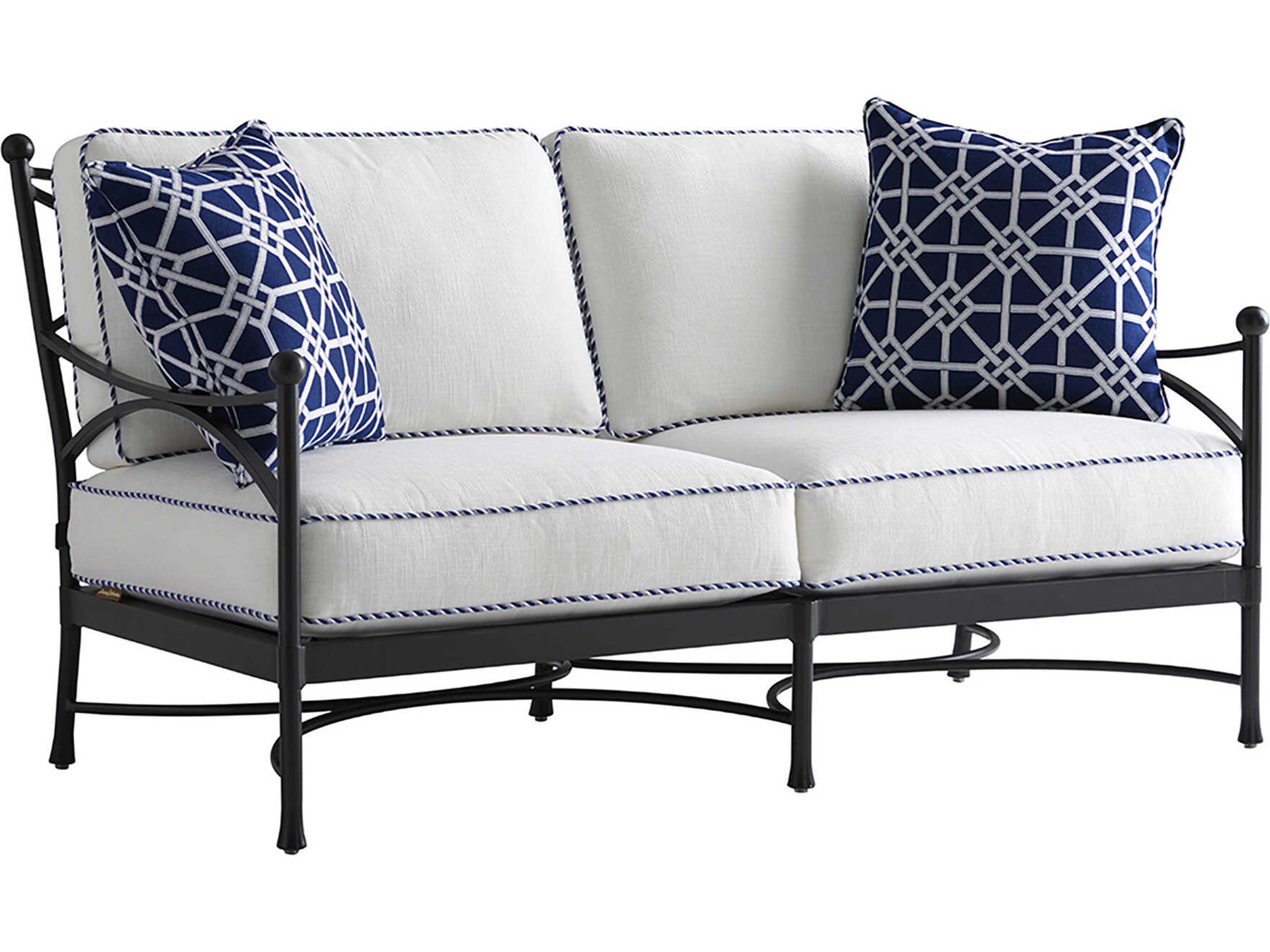Pavlova Aluminum Loveseat