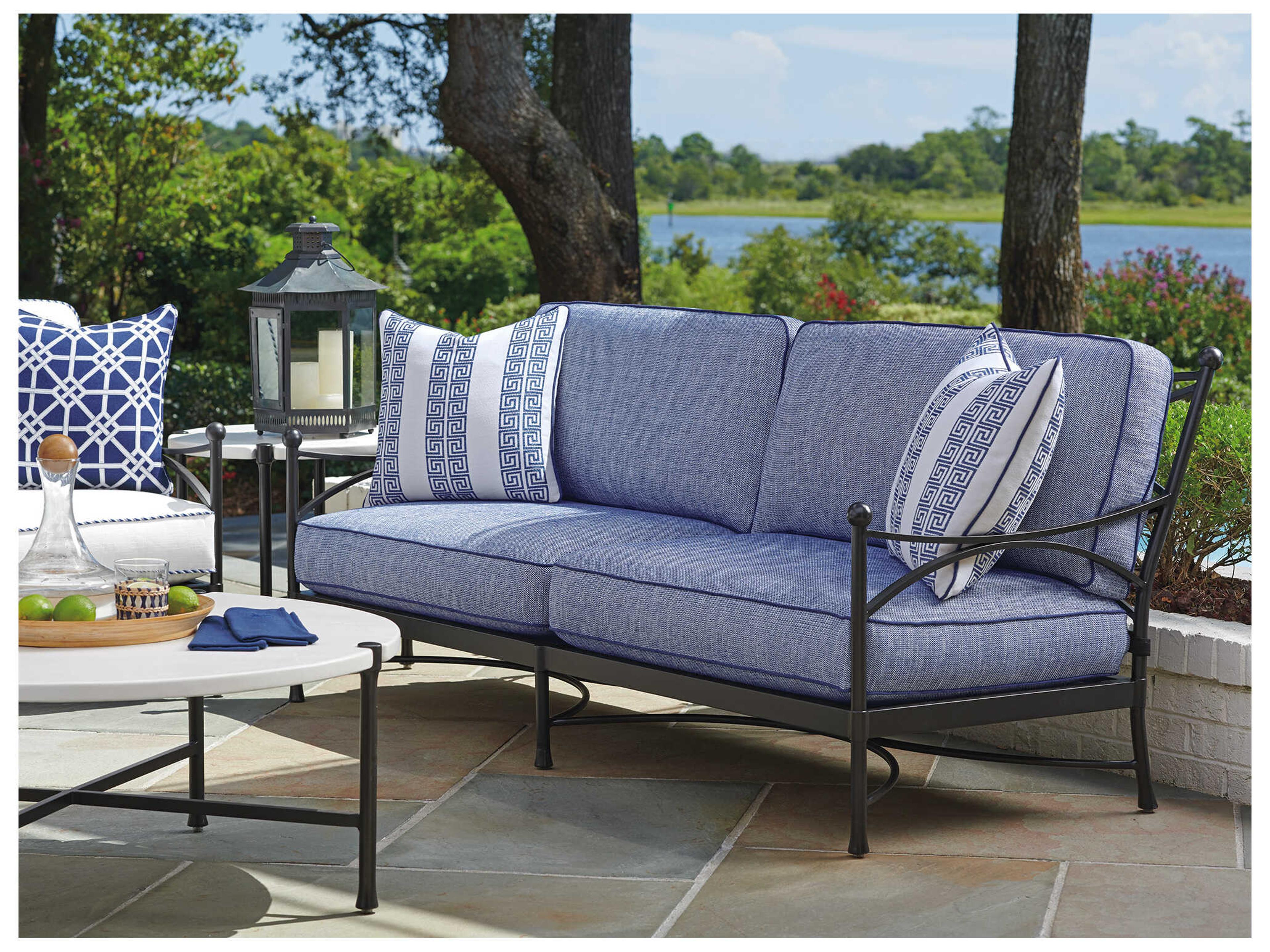 Tommy Bahama Outdoor Pavlova Aluminum Sofa