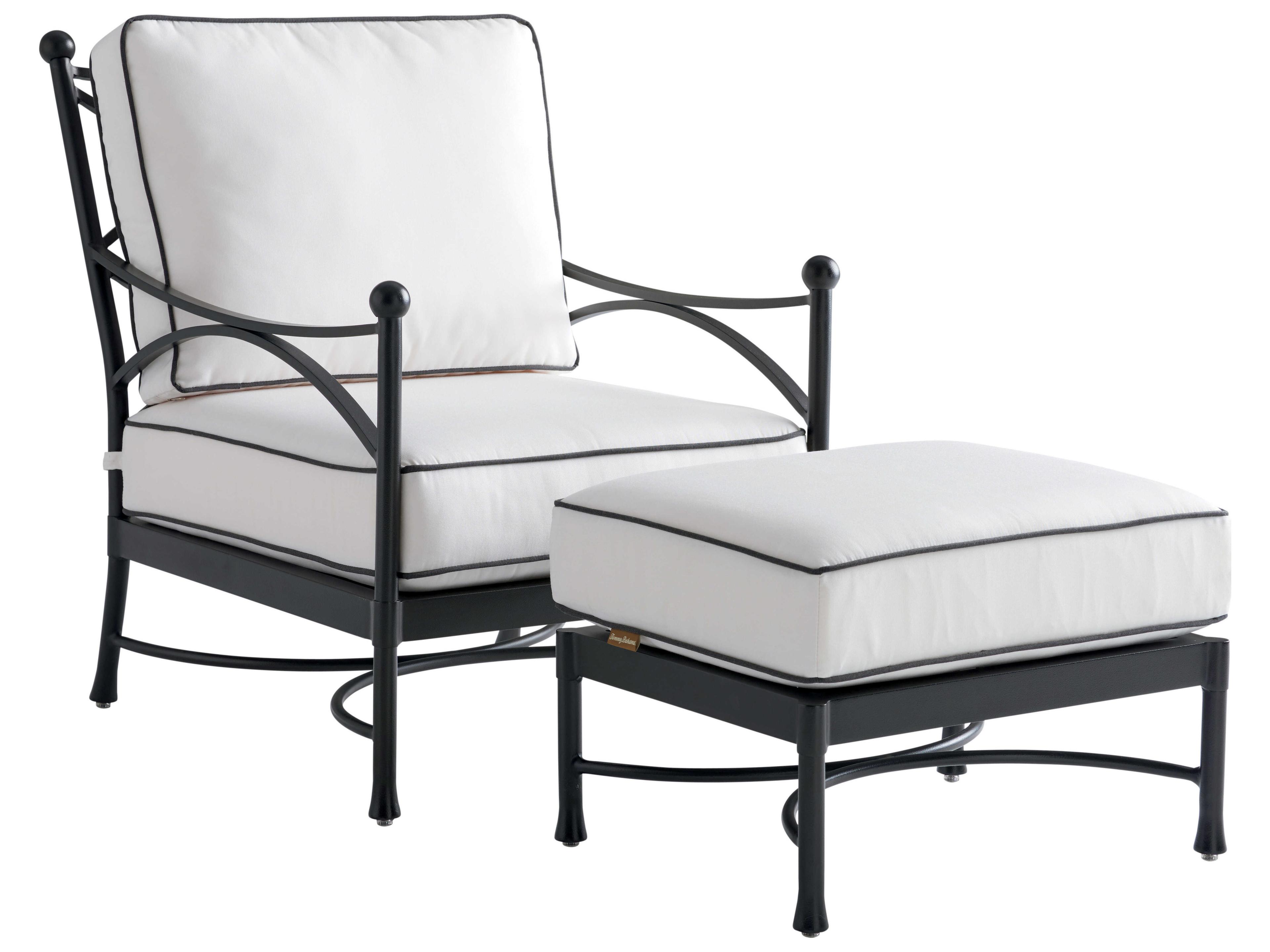 Tommy Bahama Outdoor Pavlova Aluminum Lounge Chair with Cushion Set