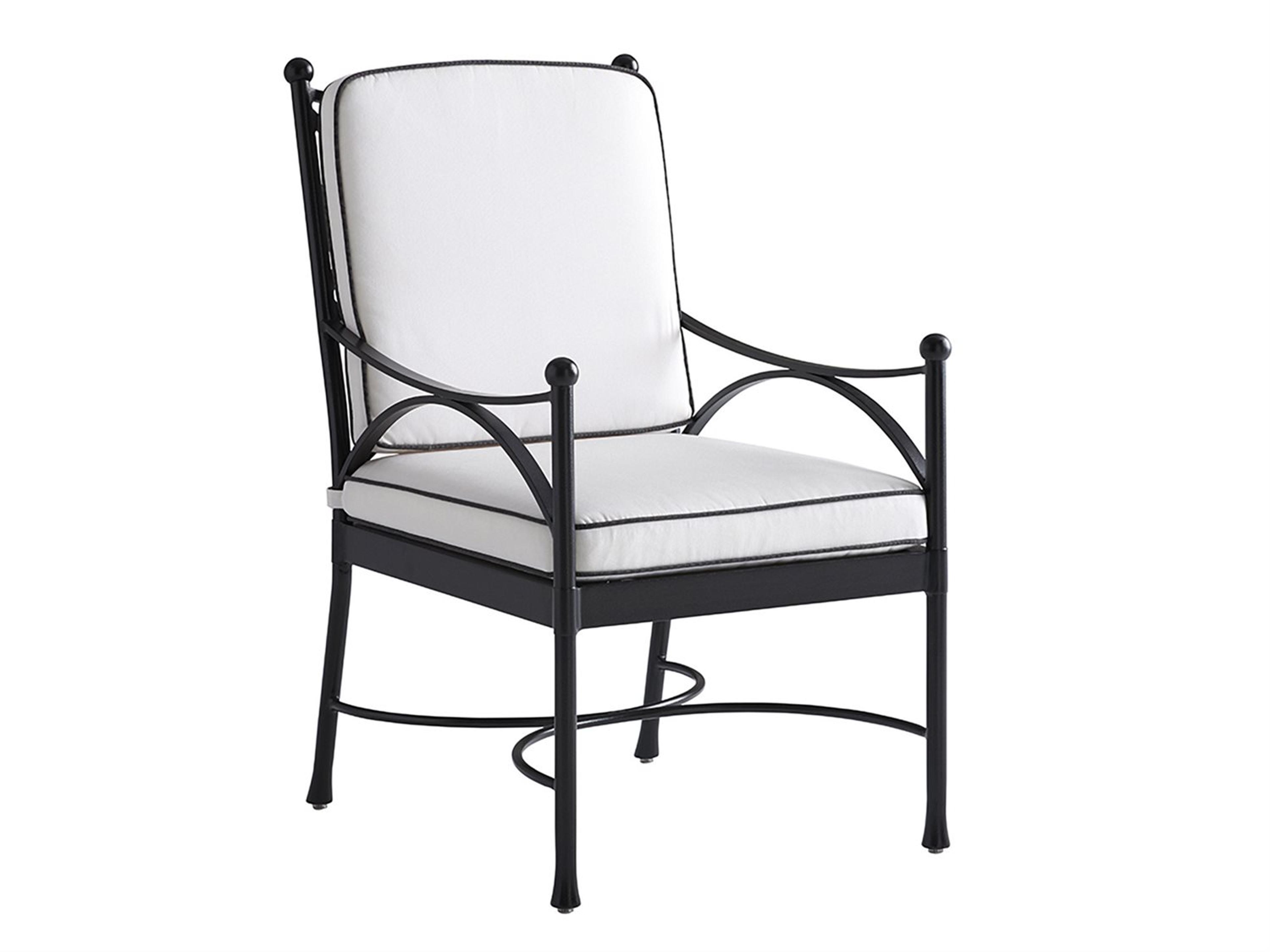 Pavlova Aluminum Dining Arm Chair with Cushion Set