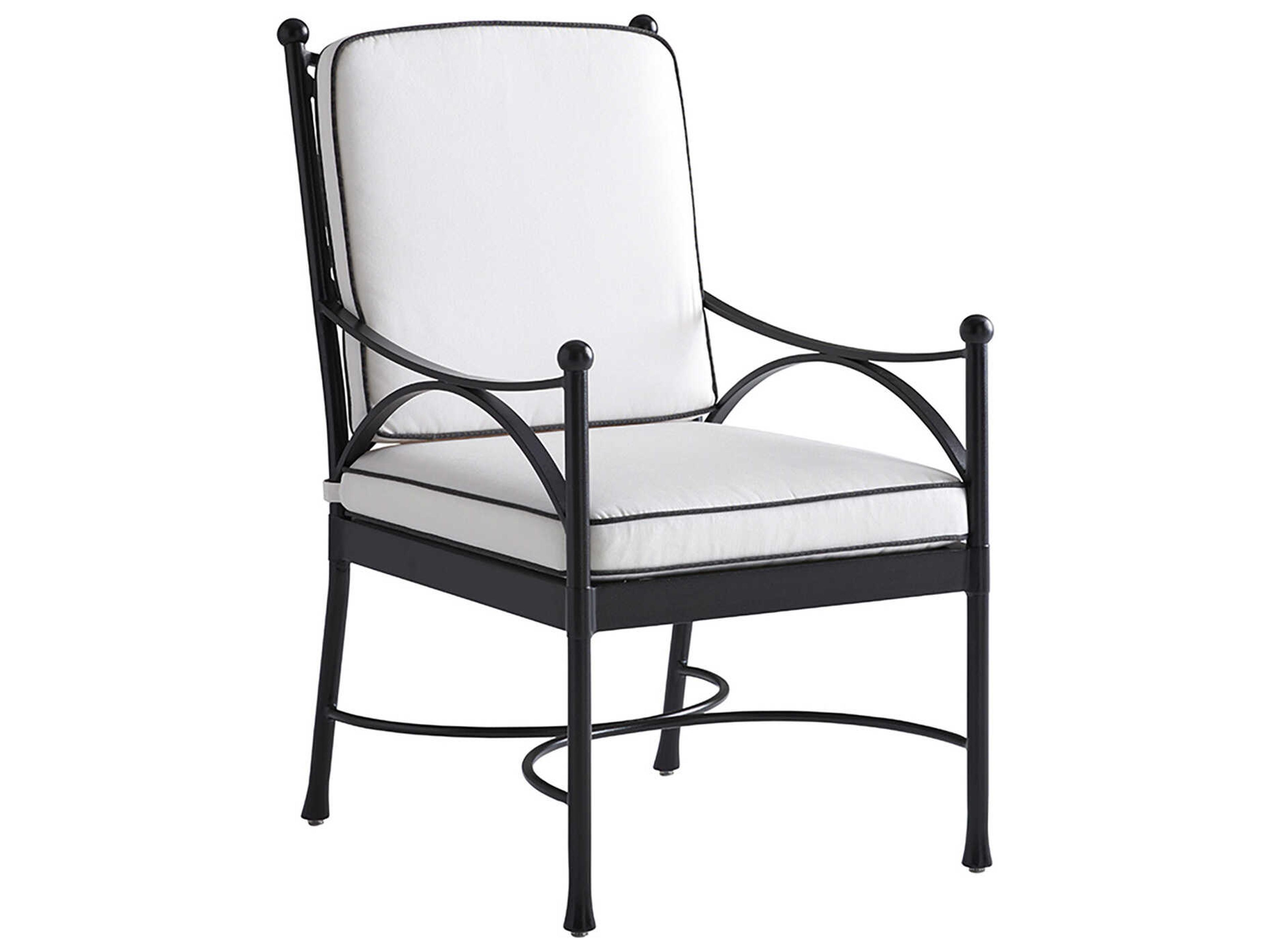 Pavlova Aluminum Dining Arm Chair