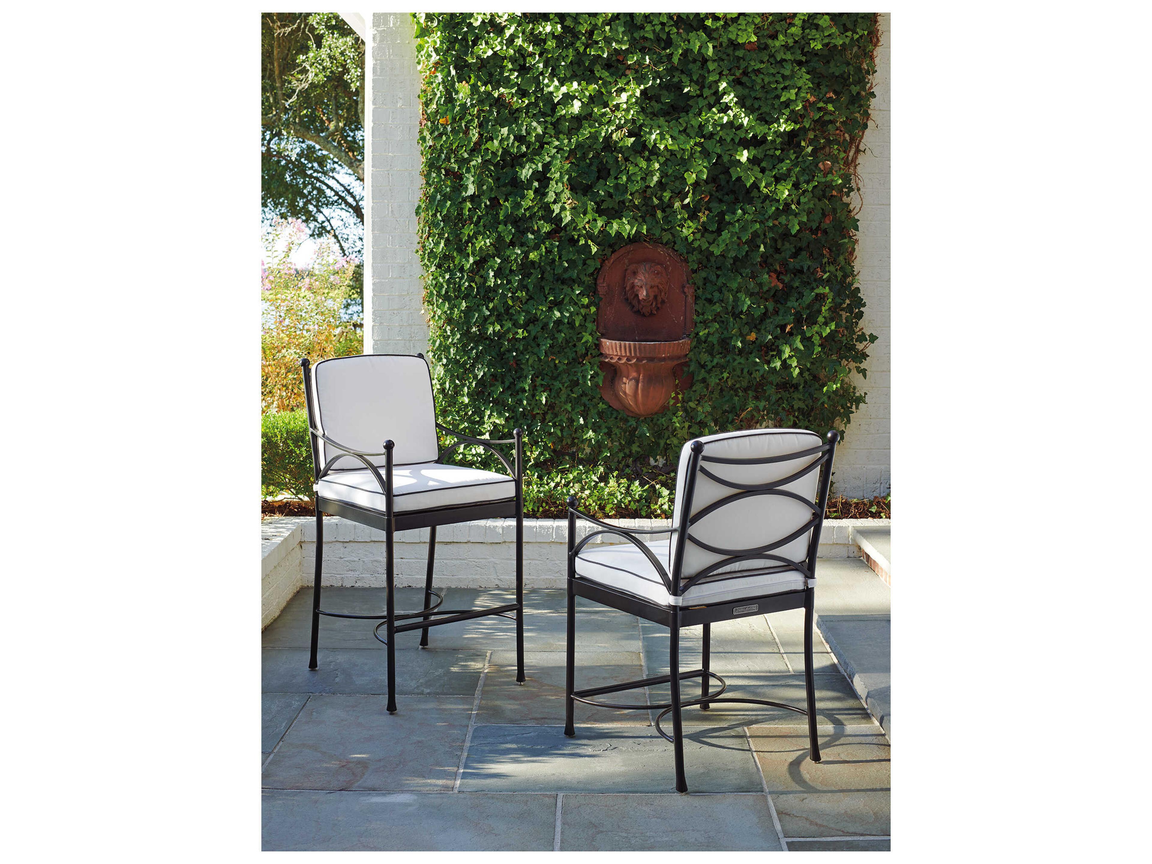 Tommy Bahama Outdoor Pavlova Aluminum Bar Stool