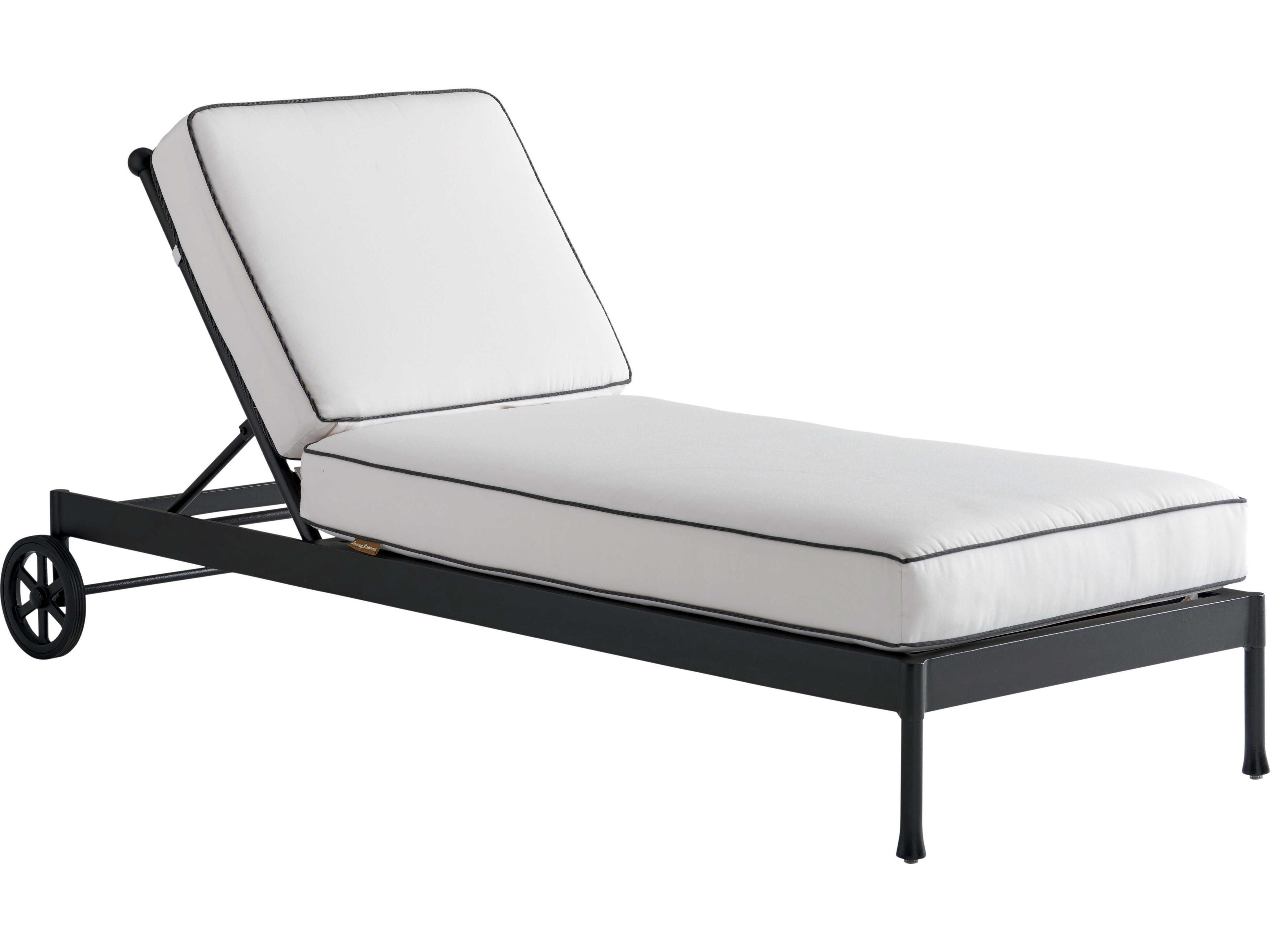 Pavlova Aluminum Chaise Lounge with Cushion Set