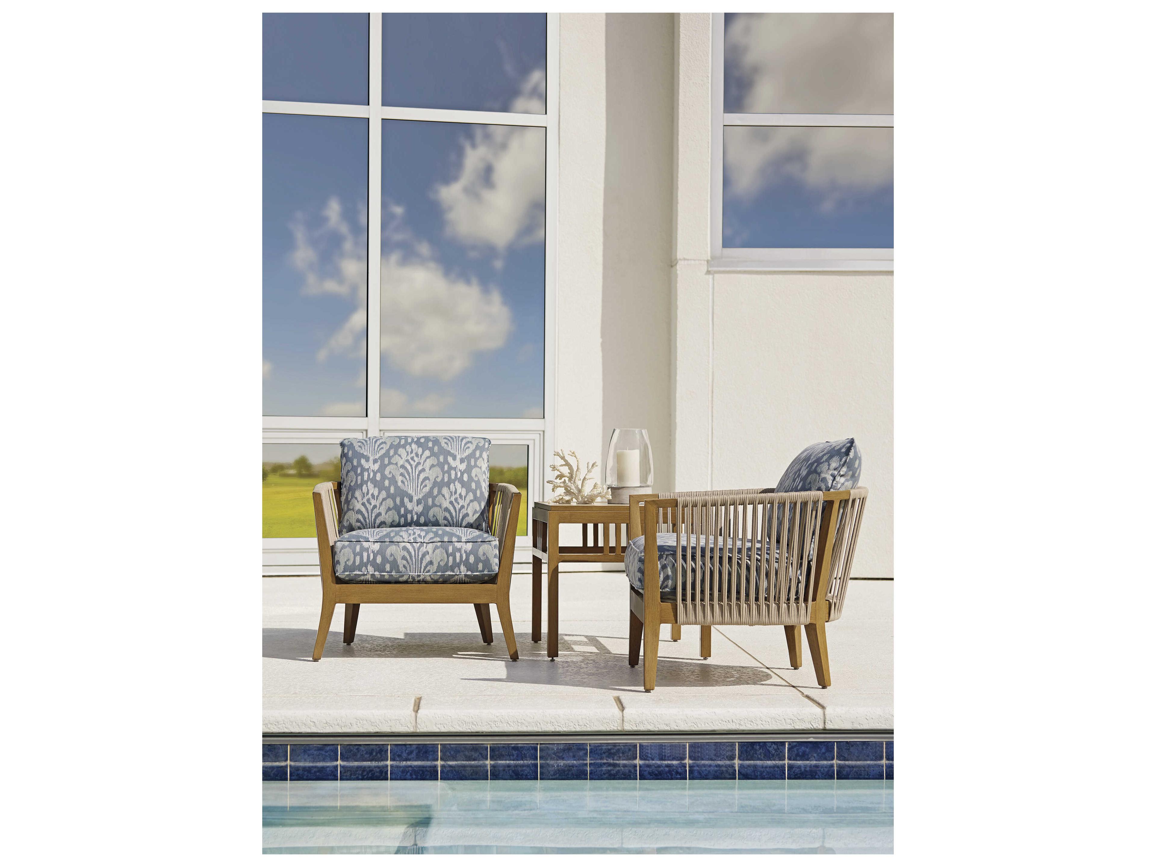 Tommy Bahama Outdoor St Tropez Aluminum Occasional Lounge Chair