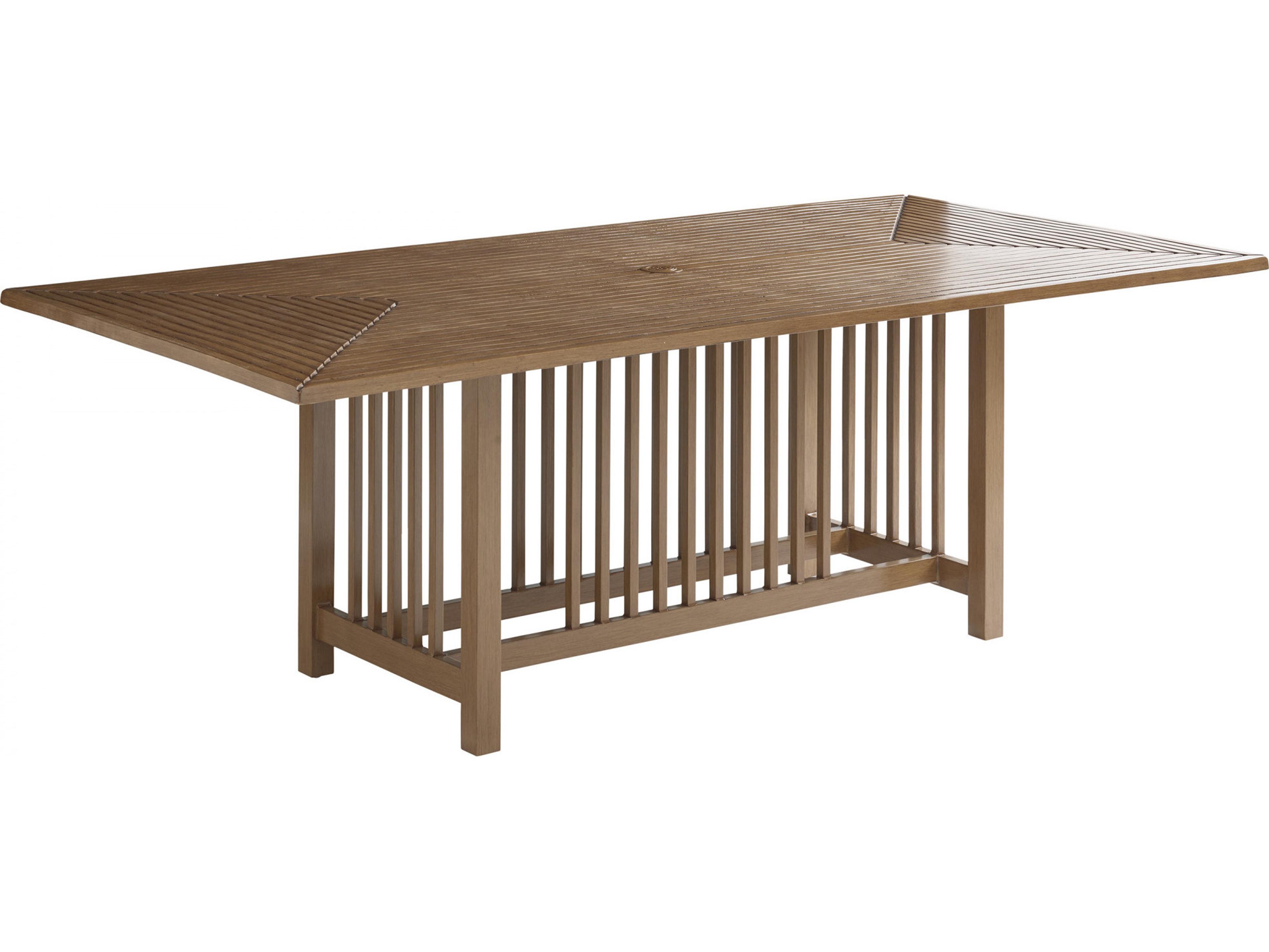 St Tropez Aluminum Rectangular Dining Table Base