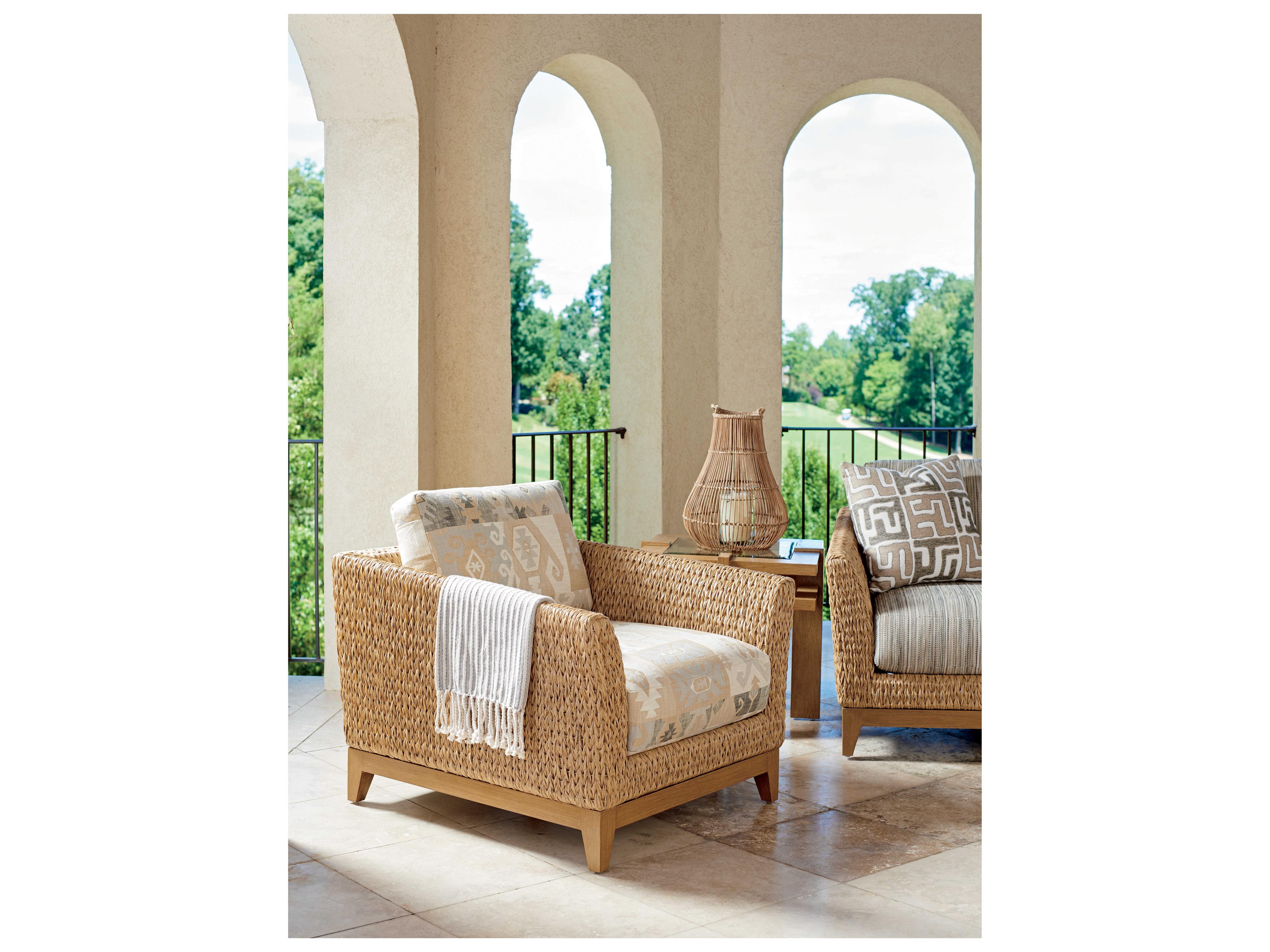Tommy Bahama Outdoor Los Altos Valley View Wicker Lounge Chair