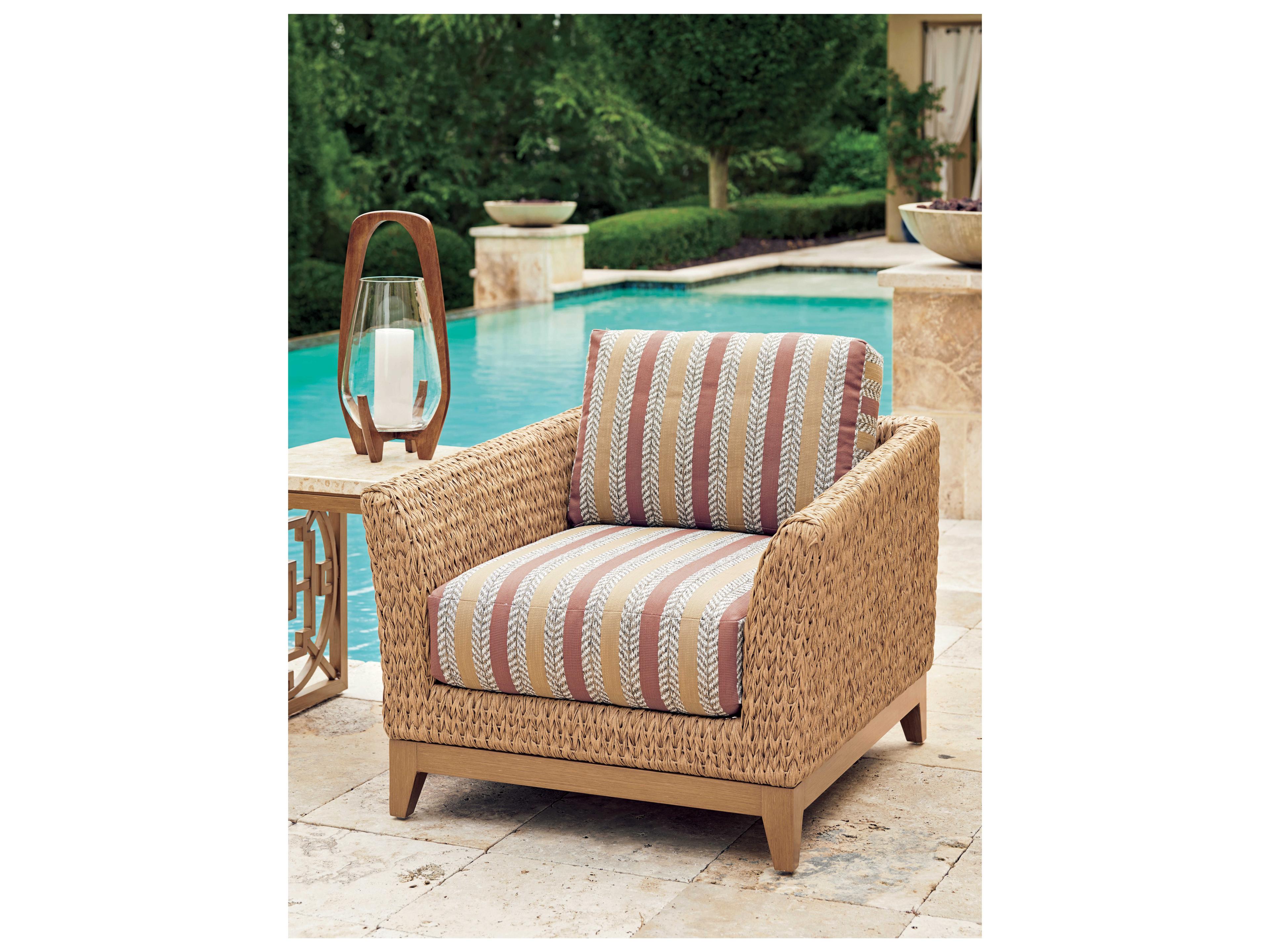 Tommy Bahama Outdoor Los Altos Valley View Wicker Lounge Chair