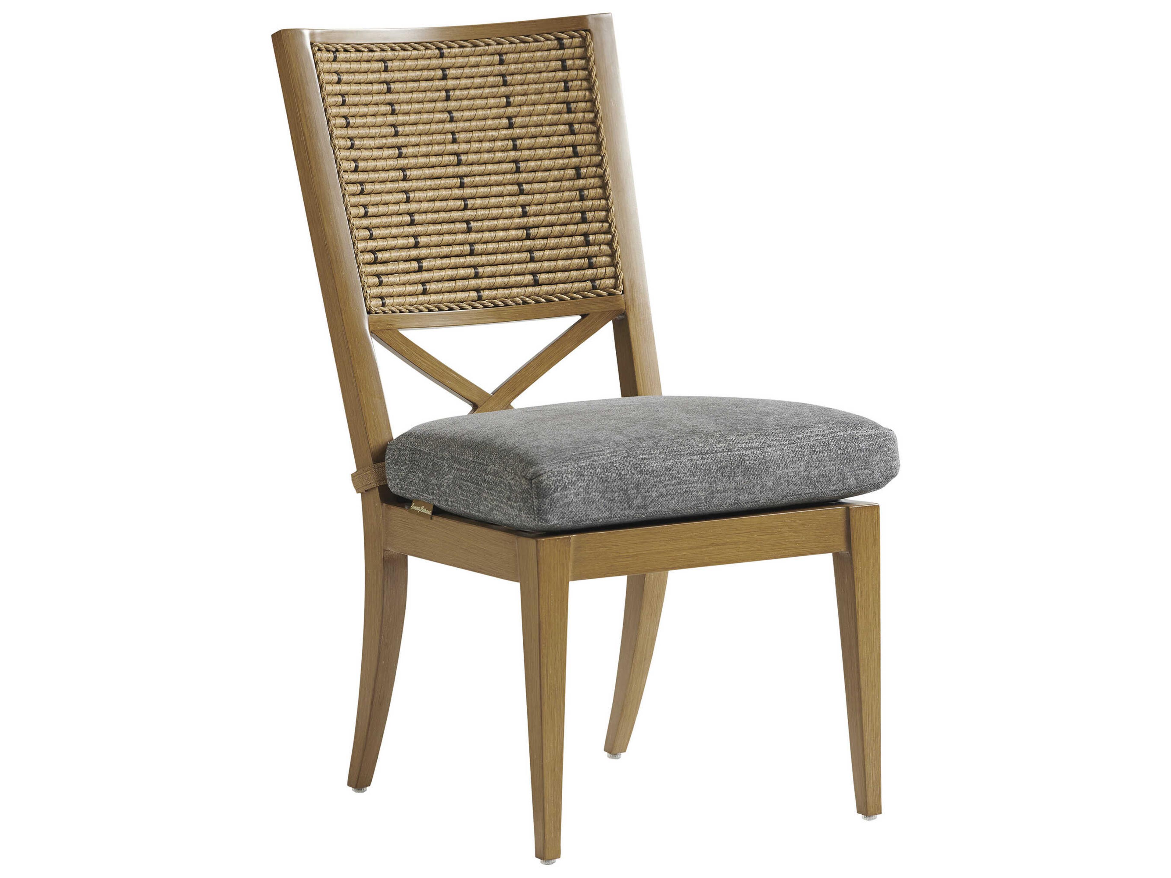 Los Altos Valley View Wicker Dining Side Chair