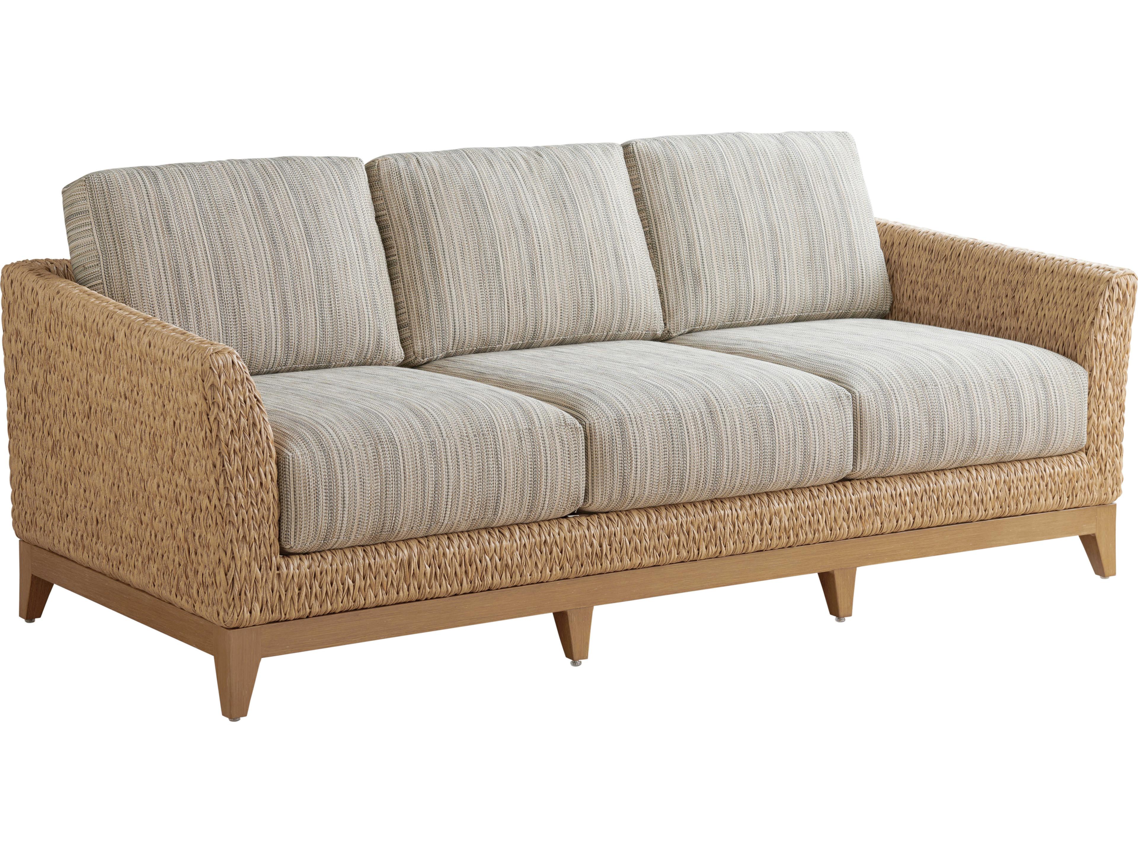 Los Altos Valley View Wicker Sofa