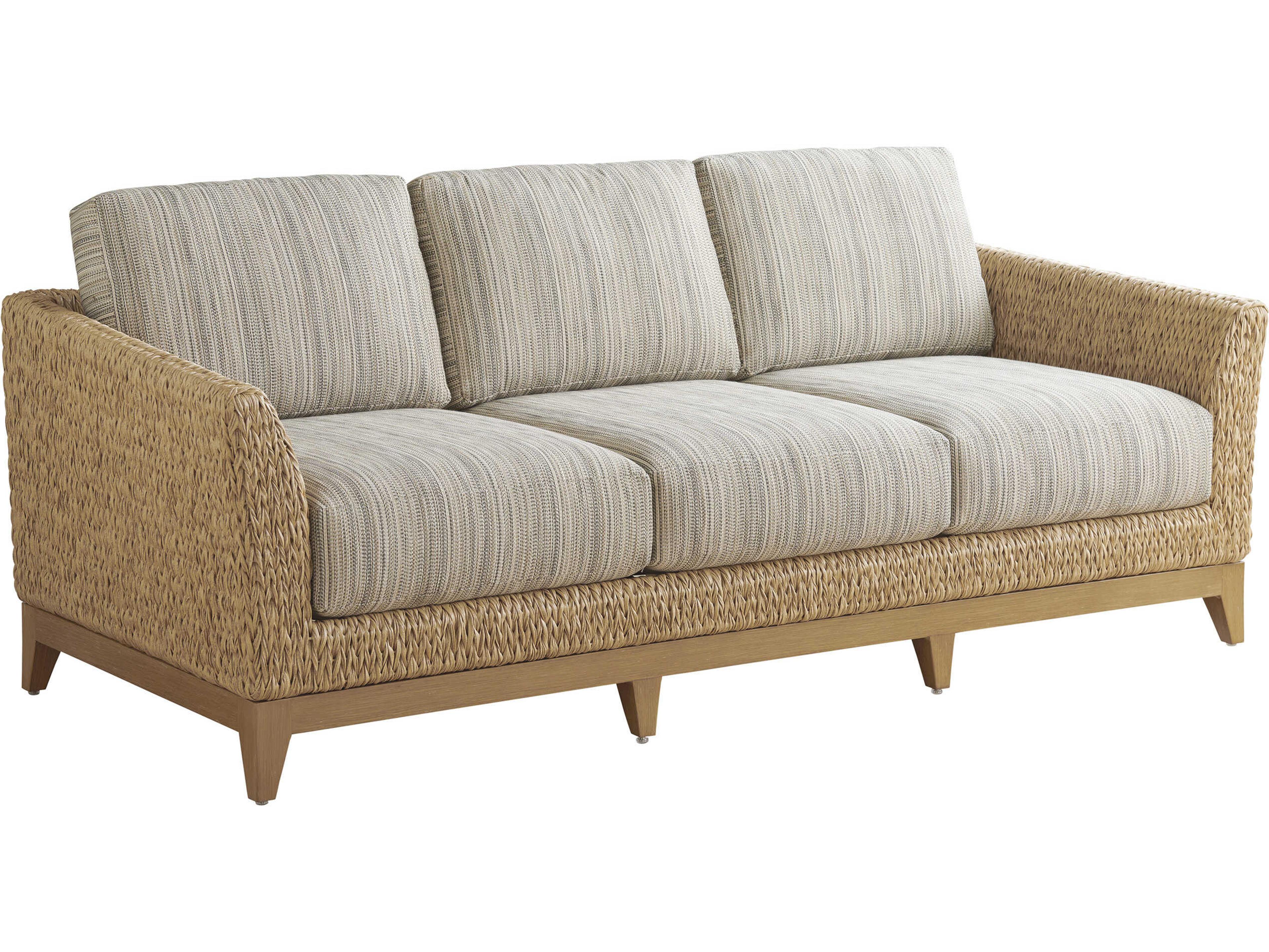 Los Altos Valley View Wicker Sofa
