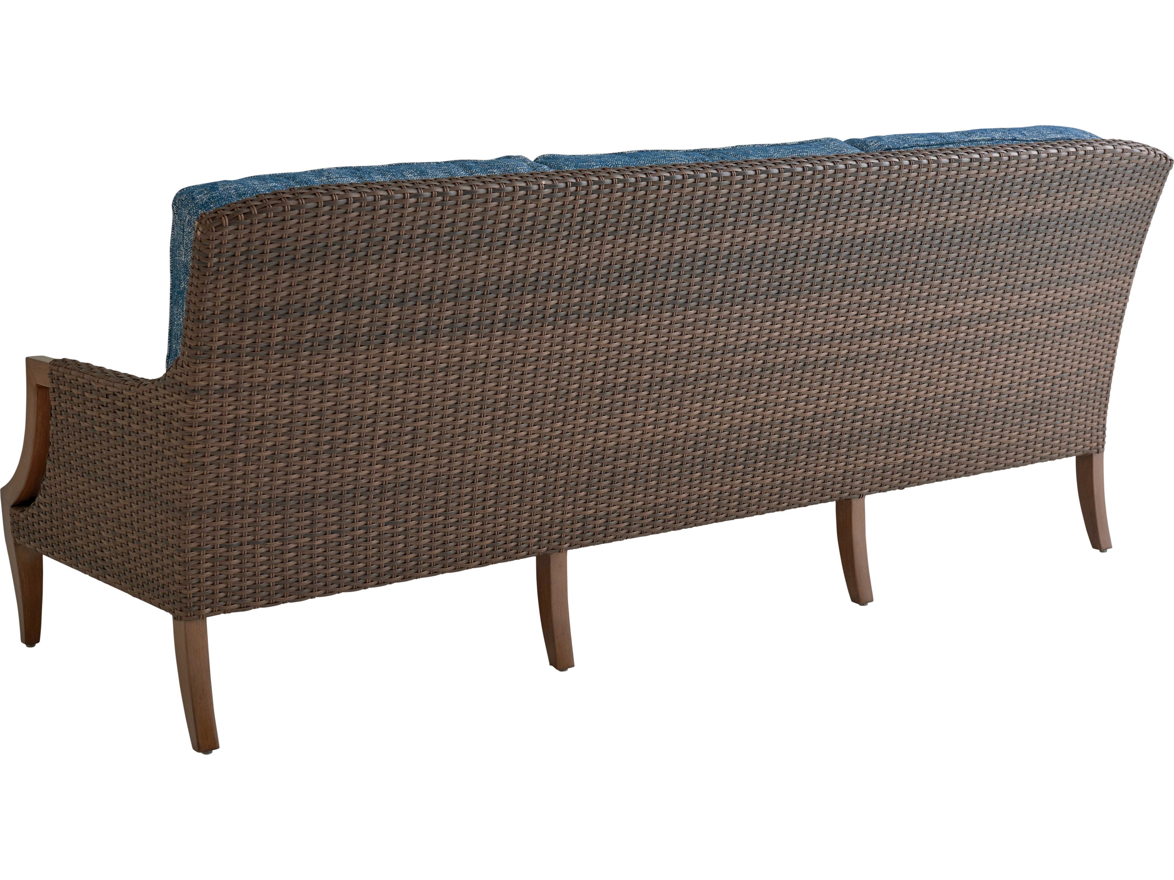 Tommy Bahama Outdoor Harbor Isle Wicker Sofa