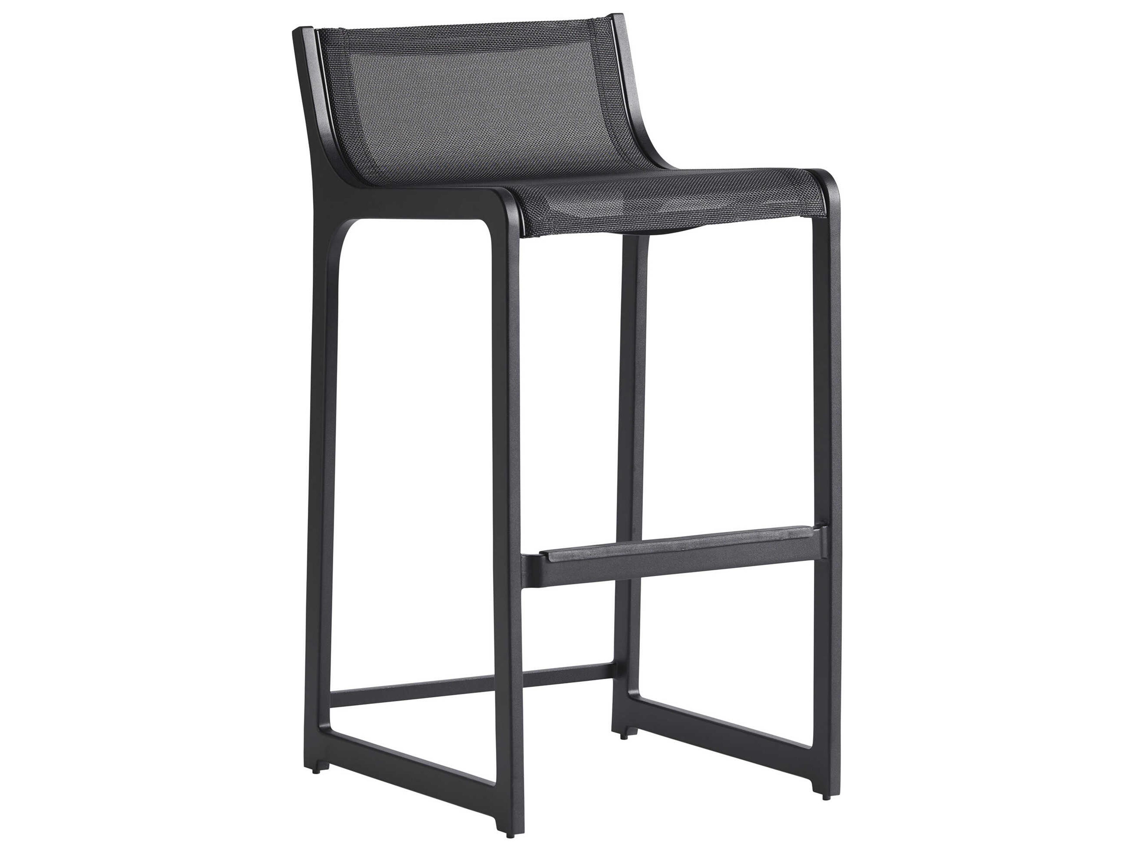 South Beach Aluminum Sling Bar Stool