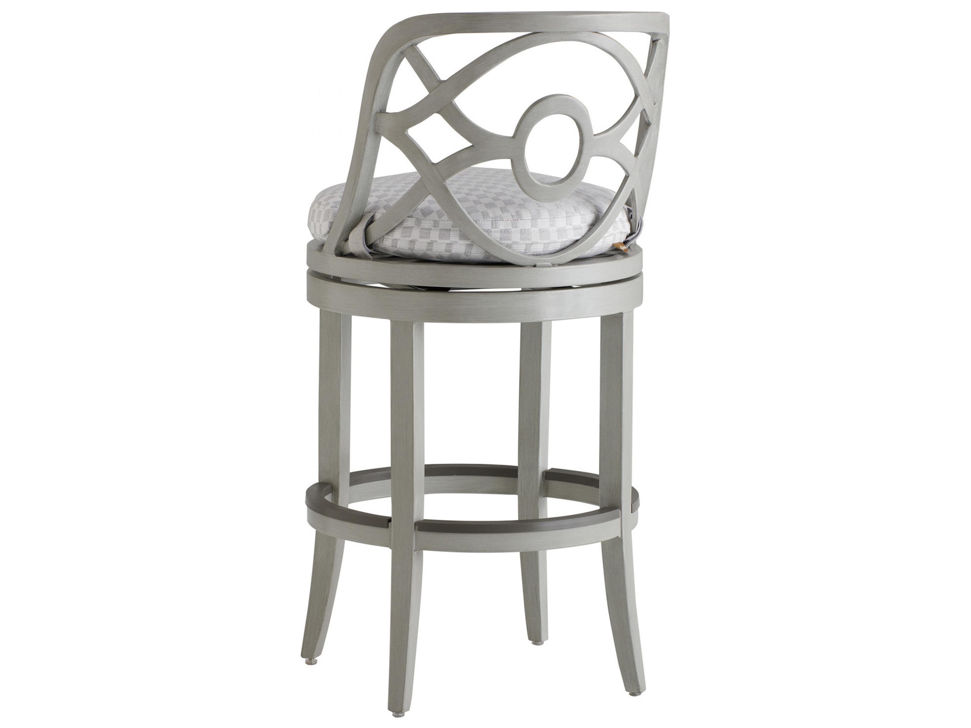 Tommy Bahama Outdoor Silver Sands Aluminum Swivel Bar Stool