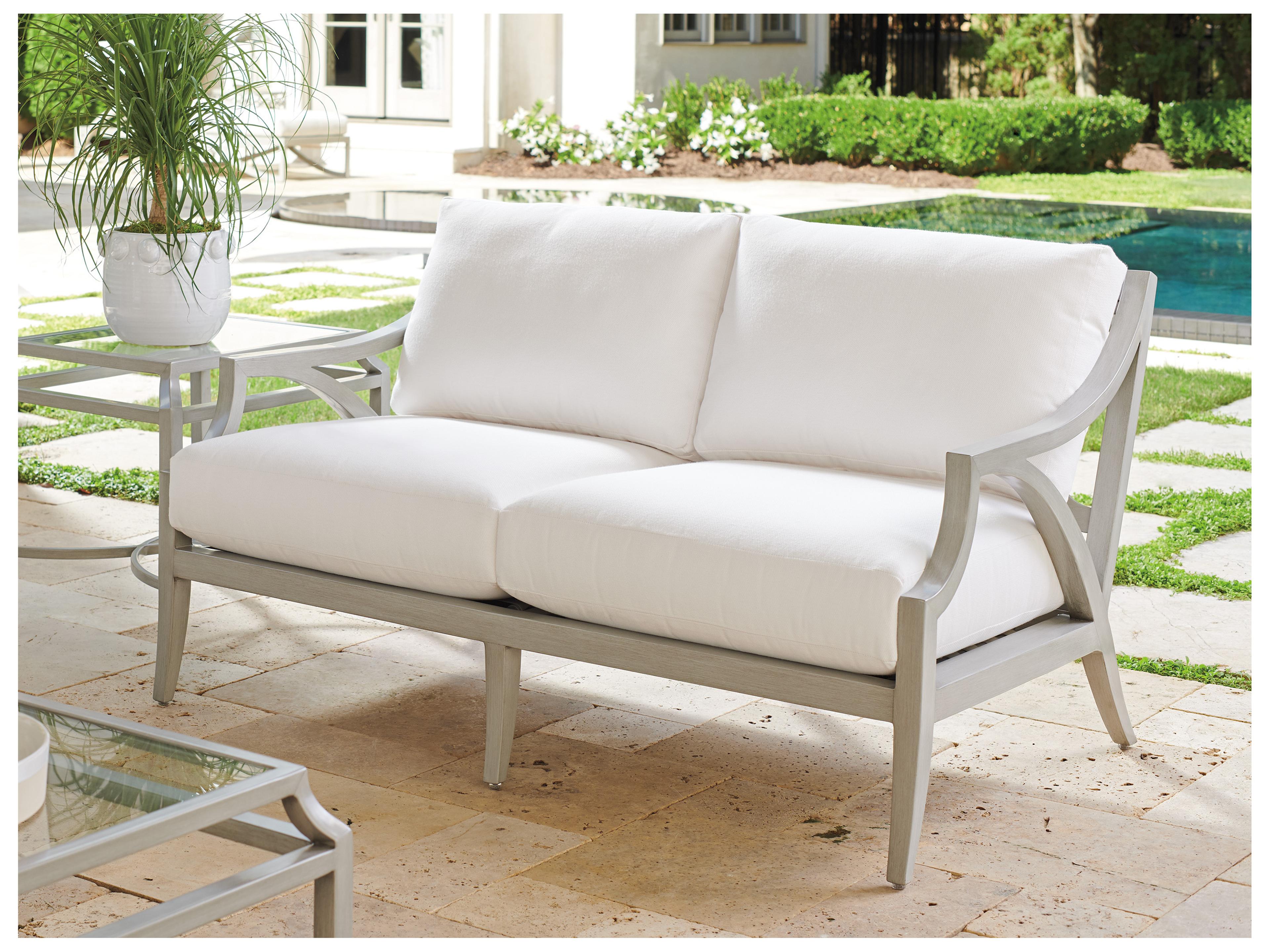 Tommy Bahama Outdoor Silver Sands Aluminum Loveseat