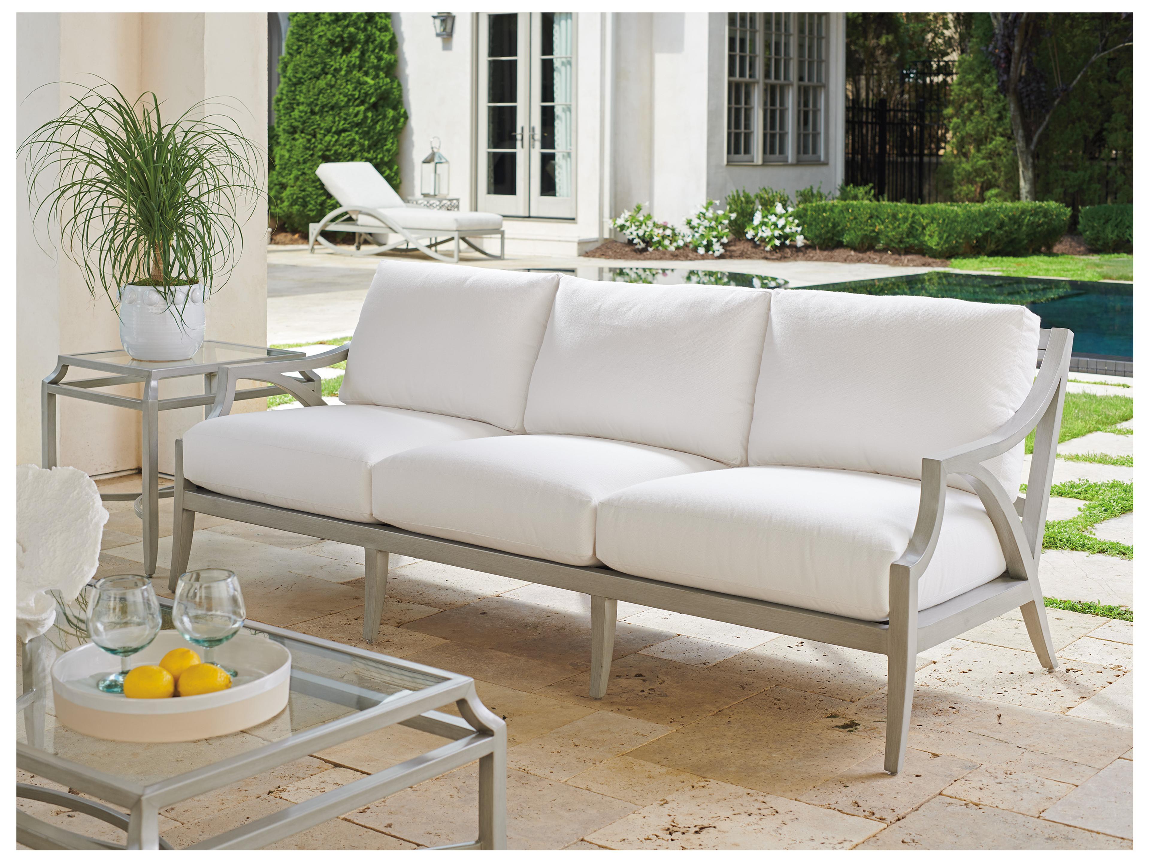 Tommy Bahama Outdoor Silver Sands Aluminum Sofa