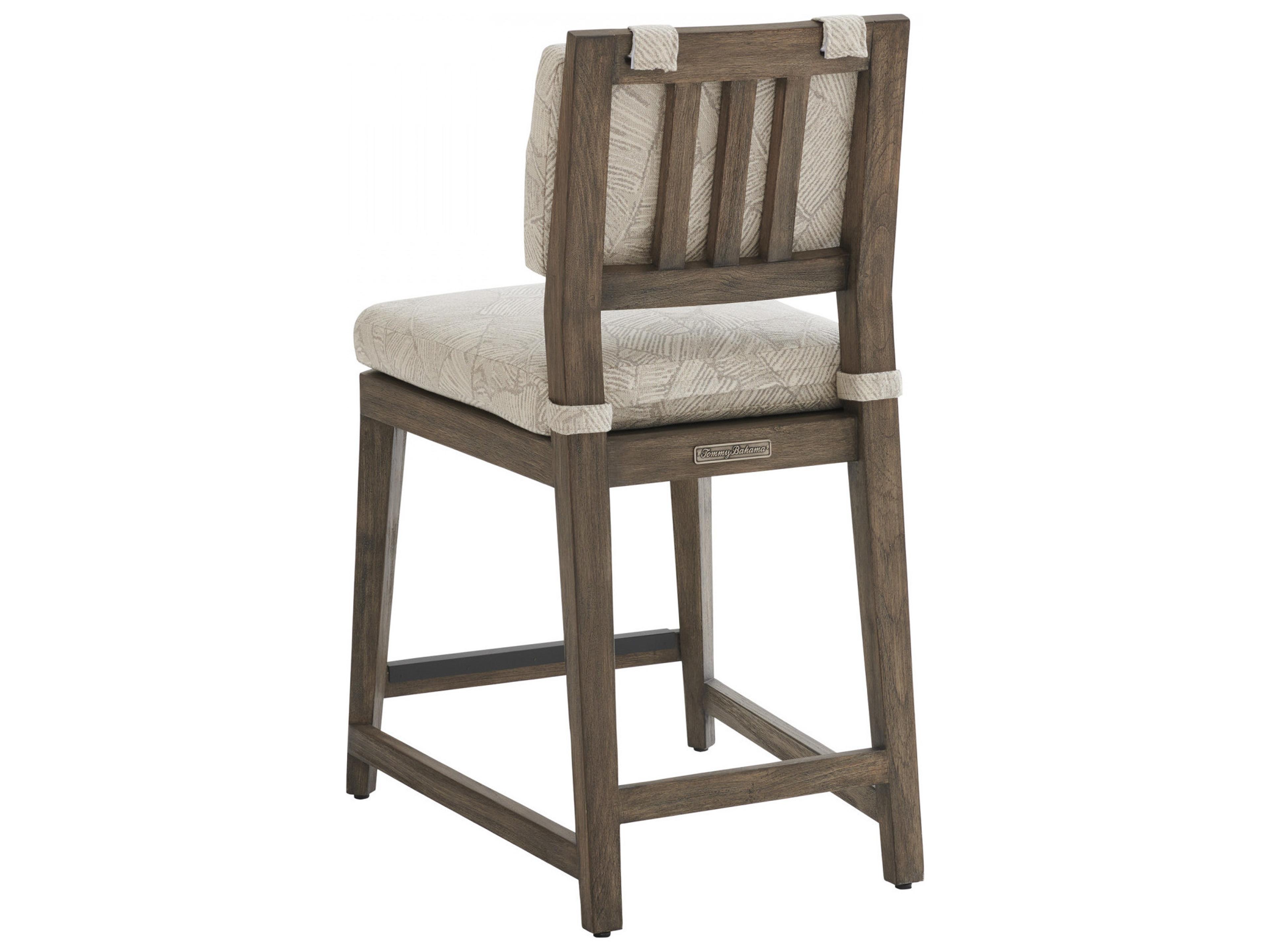 Tommy Bahama Outdoor La Jolla Teak Counter Stool