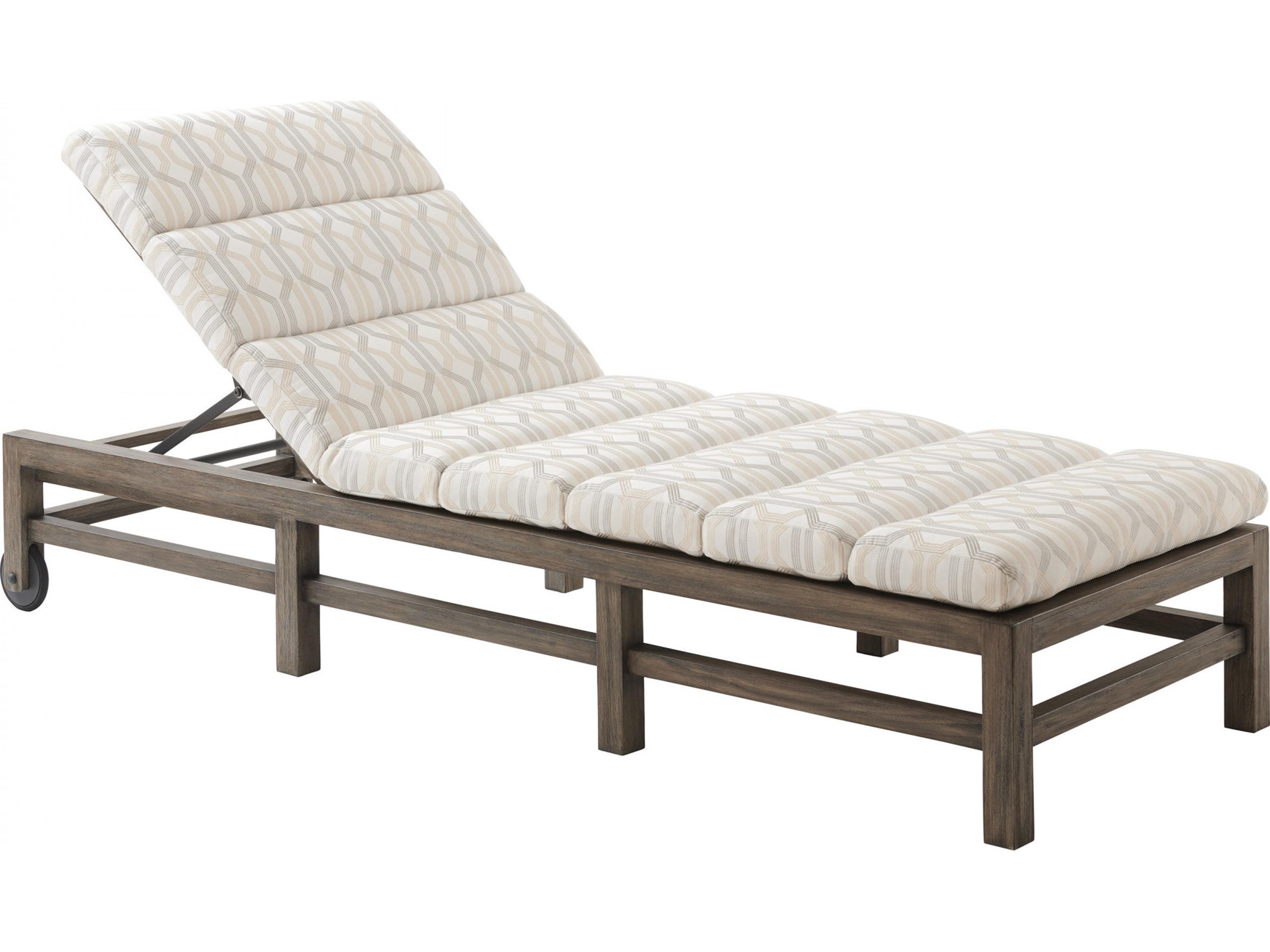 La Jolla Teak Chaise Lounge