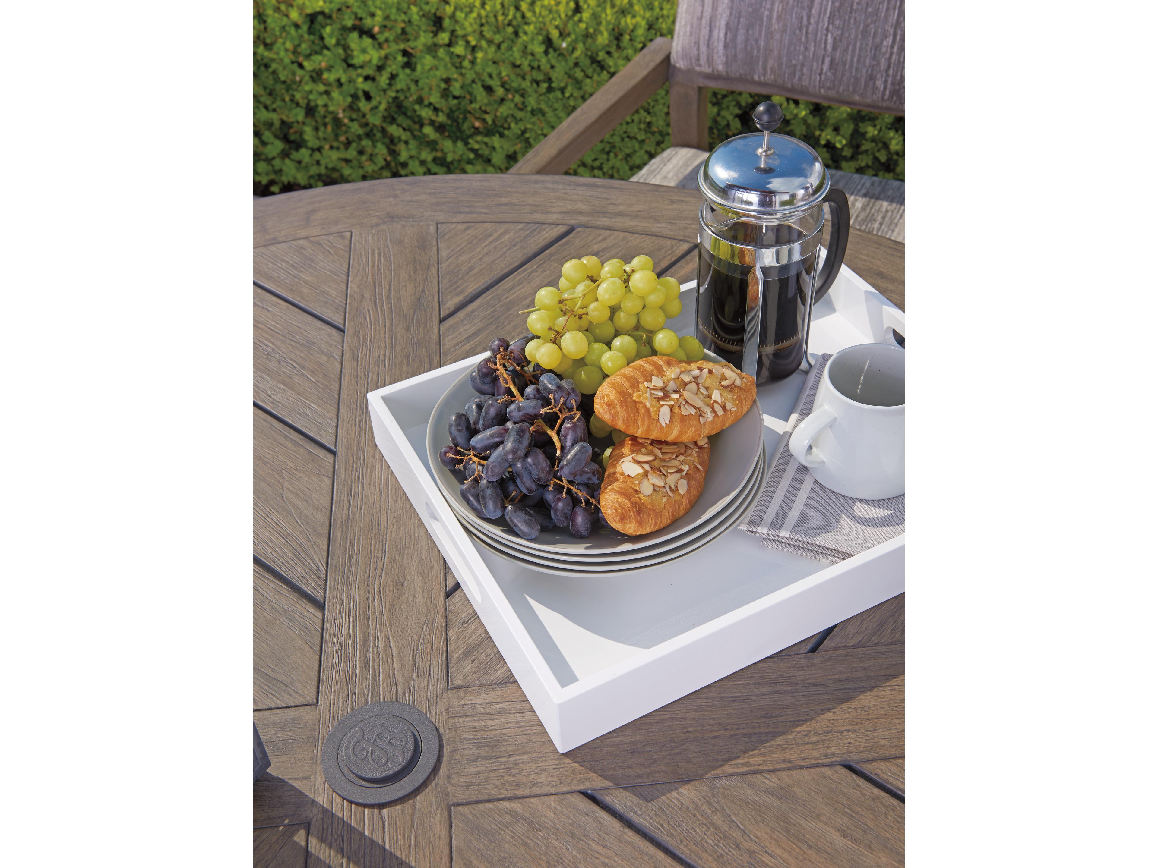 Tommy Bahama Outdoor La Jolla Teak Round Dining Table