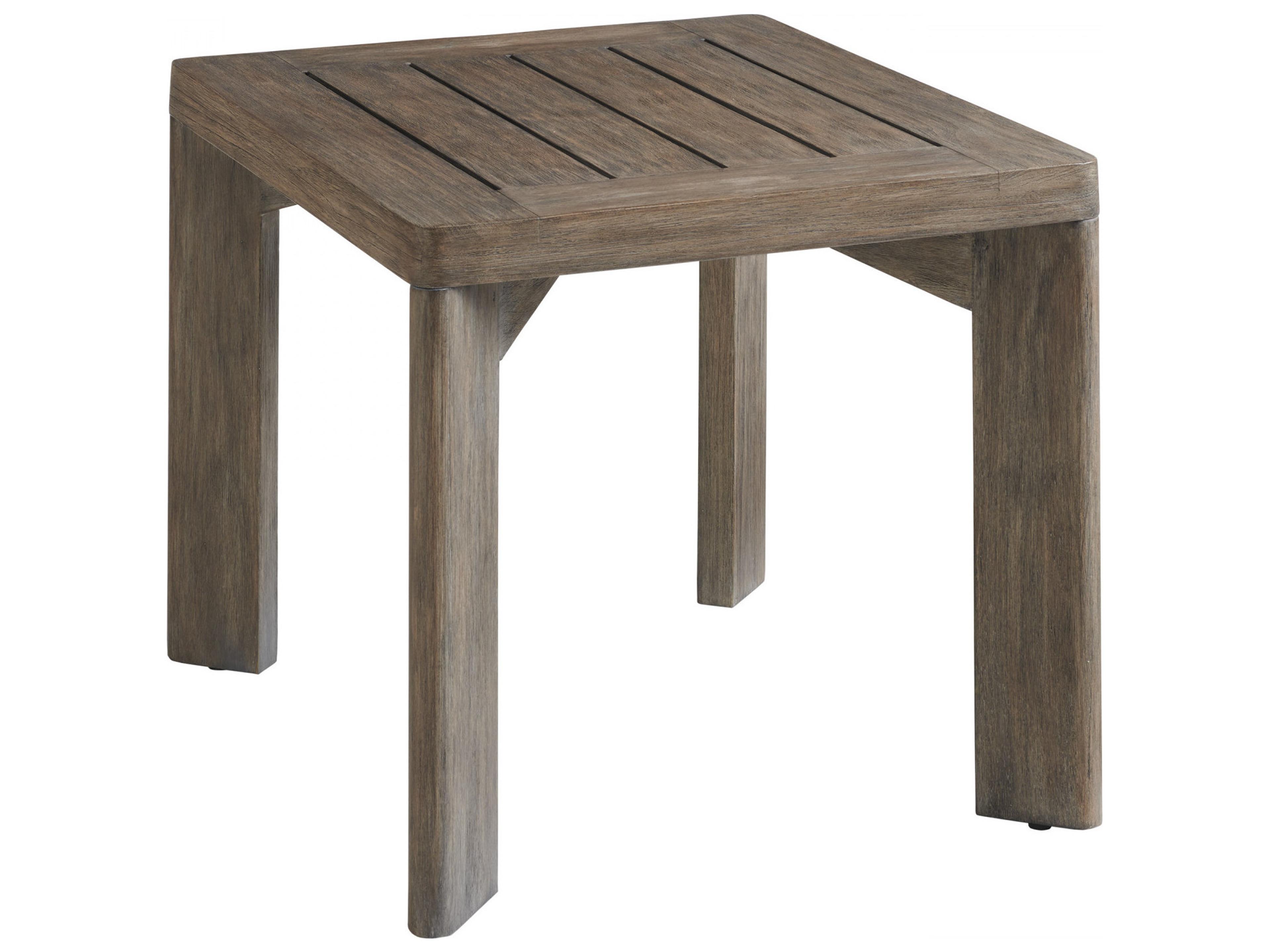 La Jolla Teak Rectangular End Table
