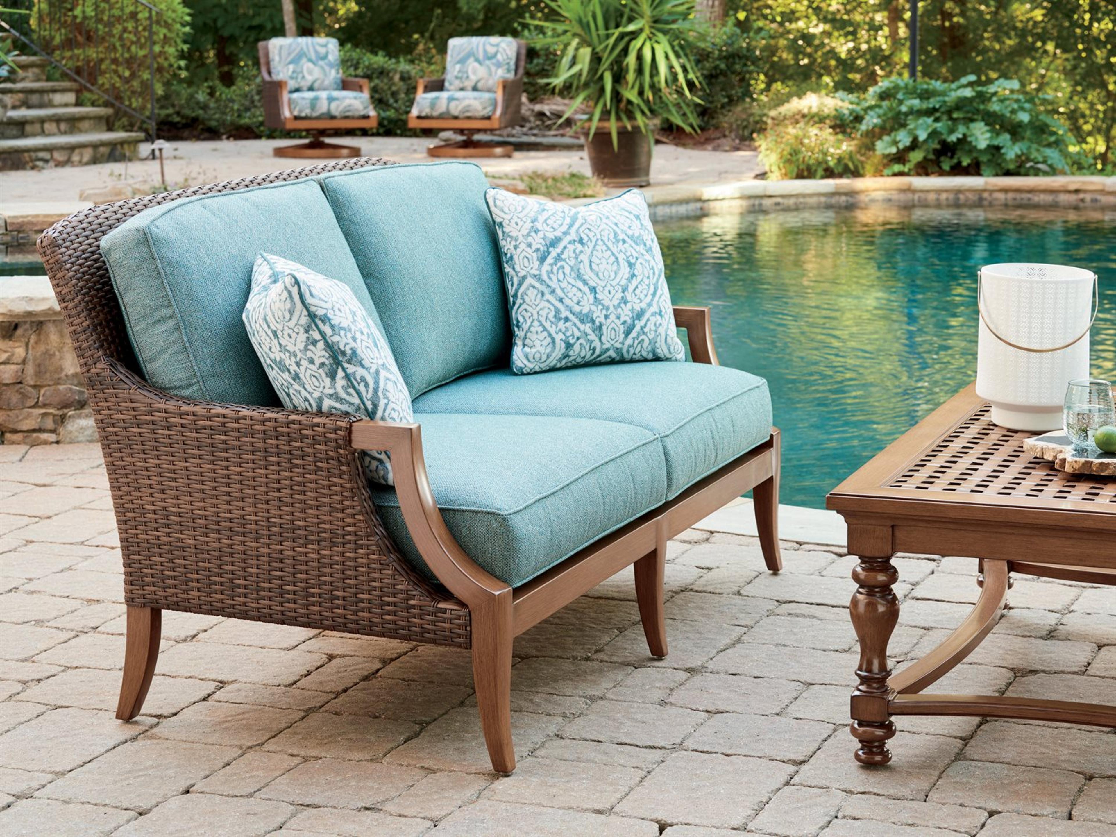 Harbor Isle Wicker Cushion Lounge Set