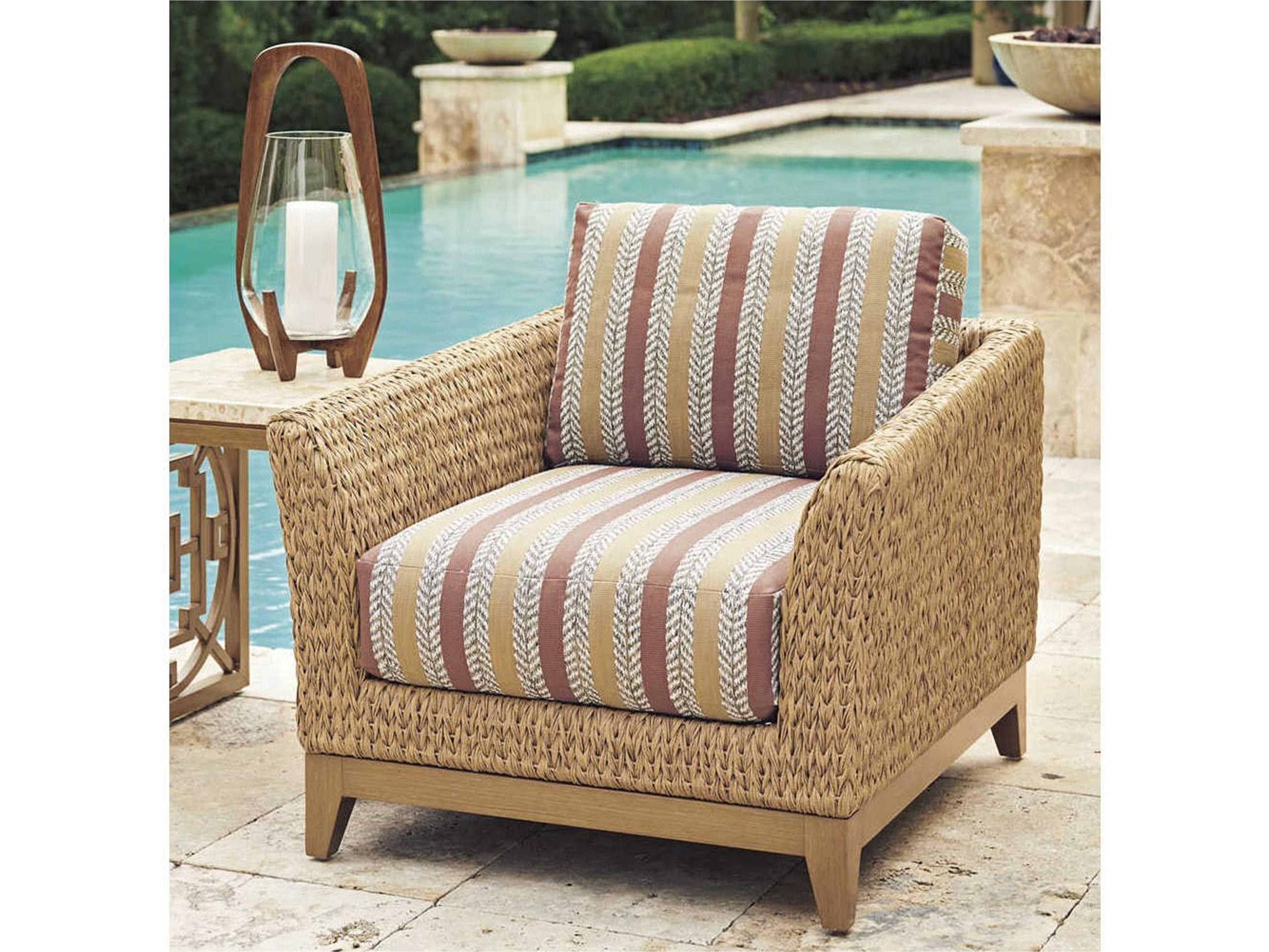 Los Altos Valley View Wicker Cushion Lounge Set