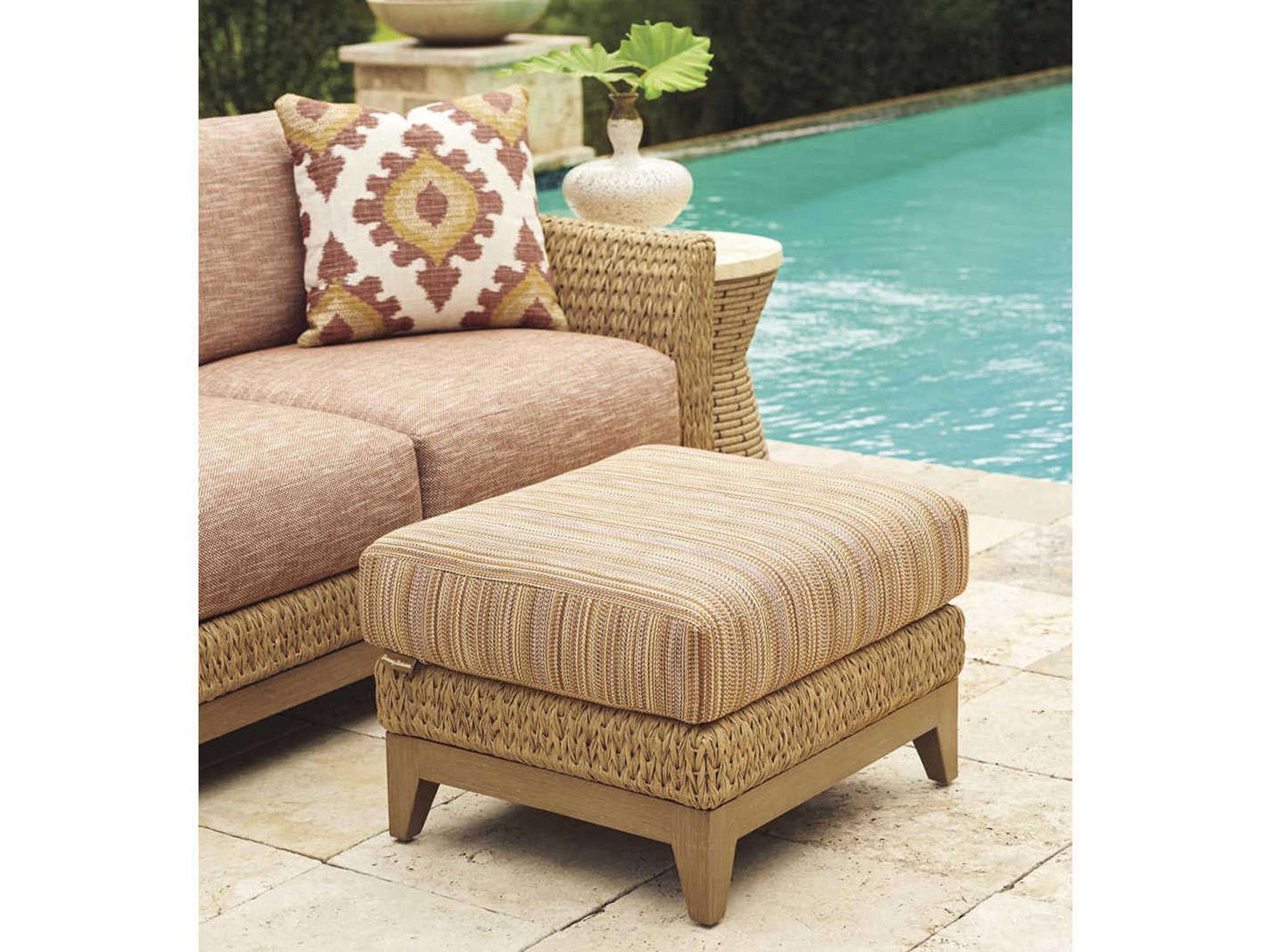 Los Altos Valley View Wicker Cushion Lounge Set