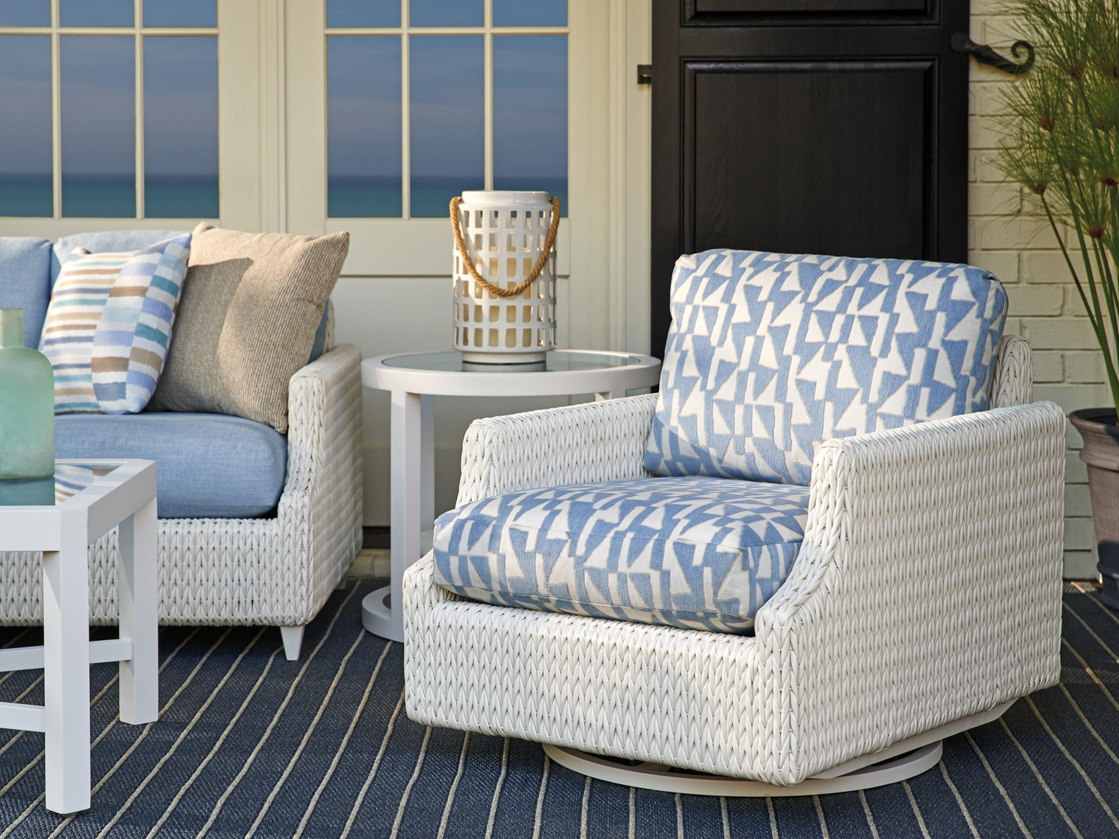 Ocean Breeze Promenade Aluminum Cushion Lounge Set
