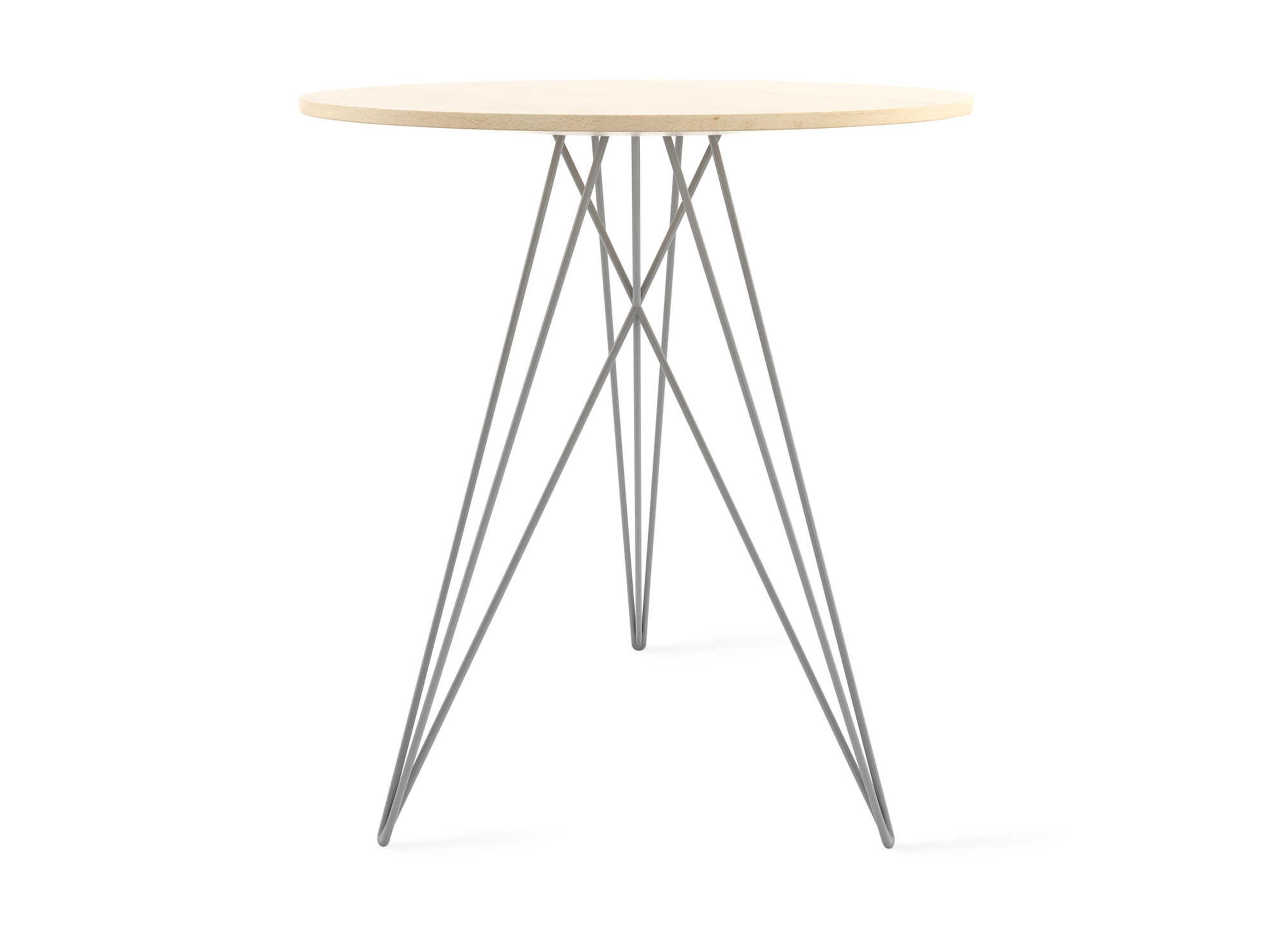Tronk Design Hudson Round Wood End Table