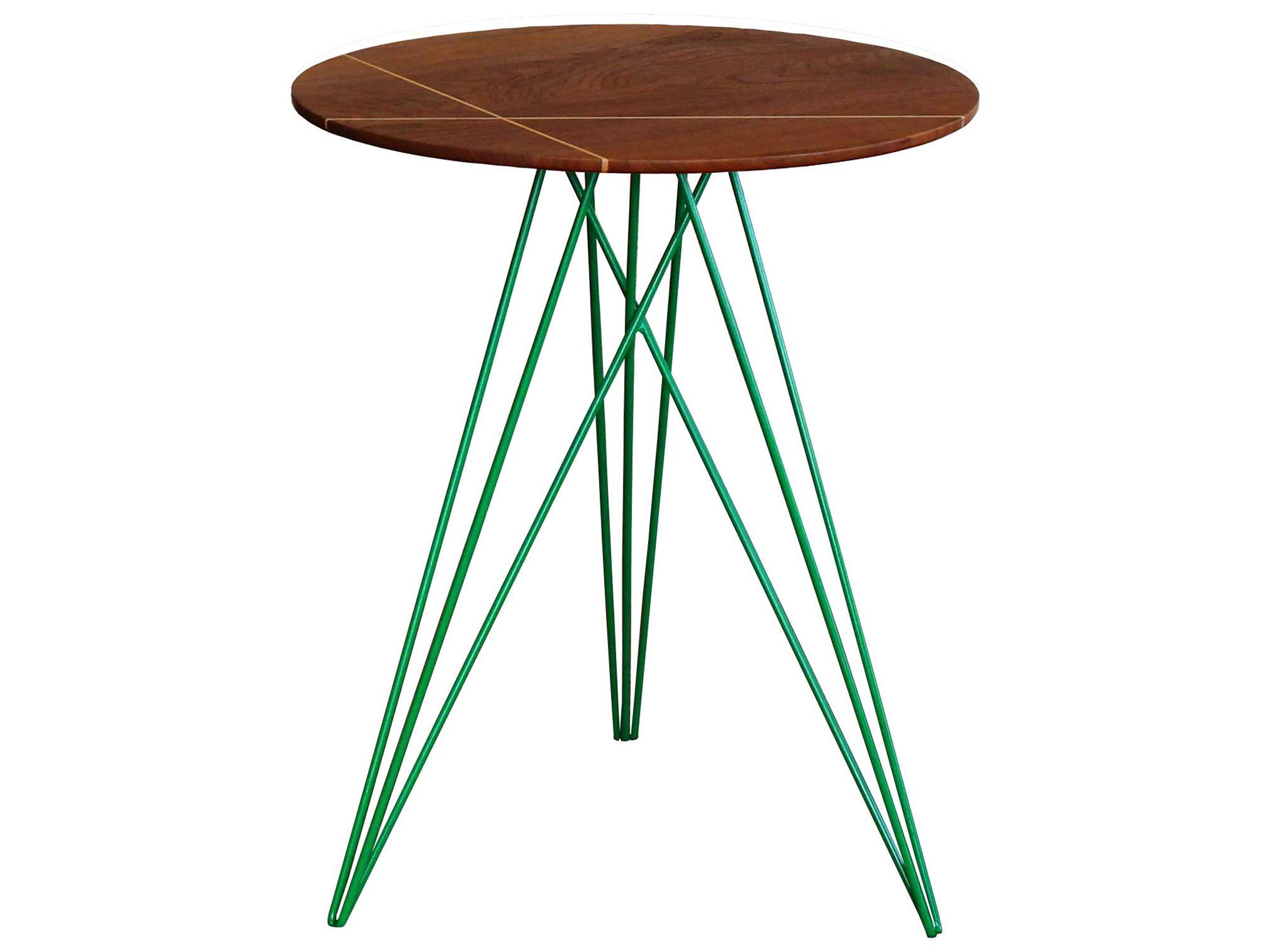 Tronk Design Hudson Round Wood End Table