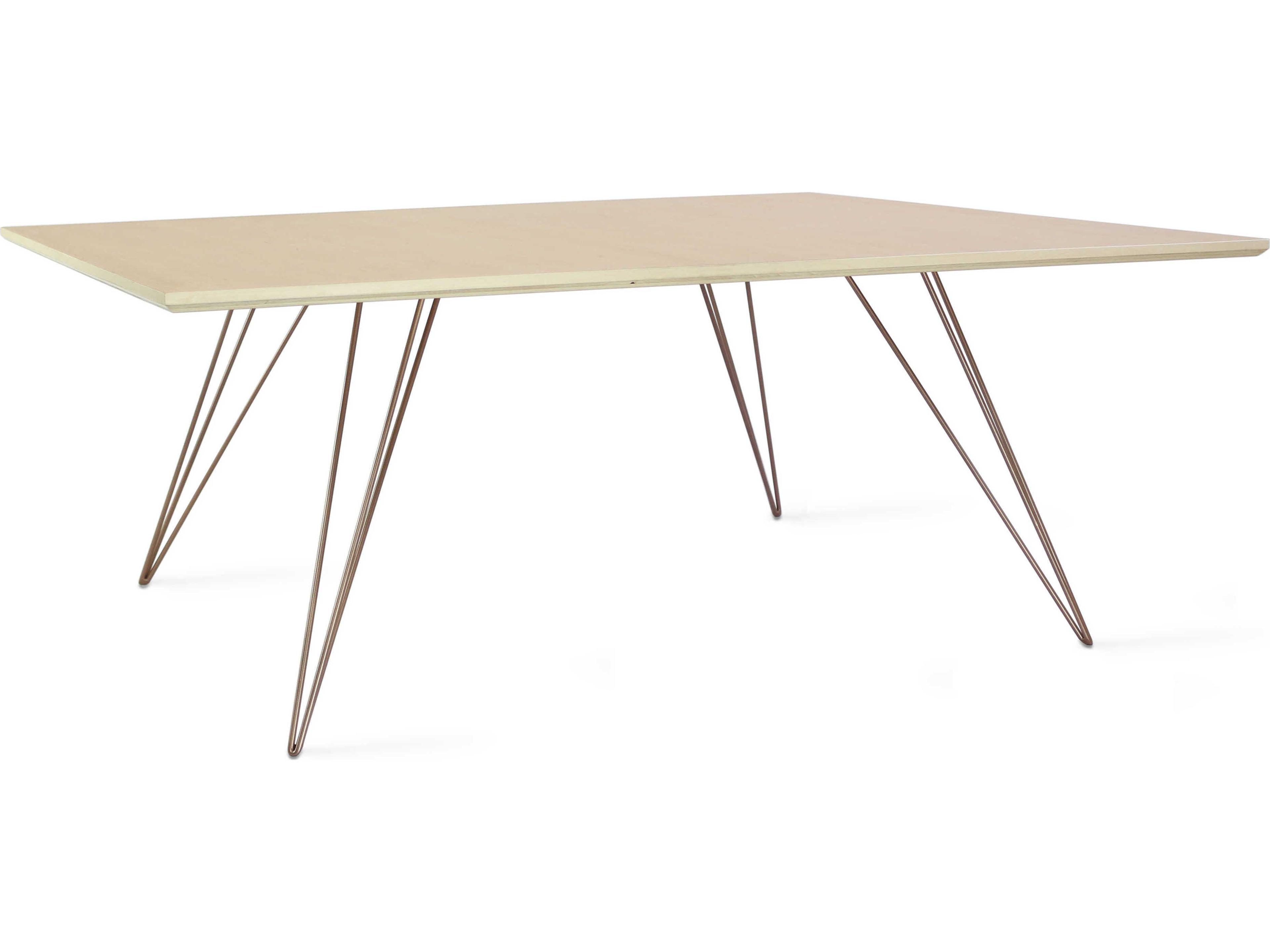 Tronk Design Williams Rectangular Wood Coffee Table