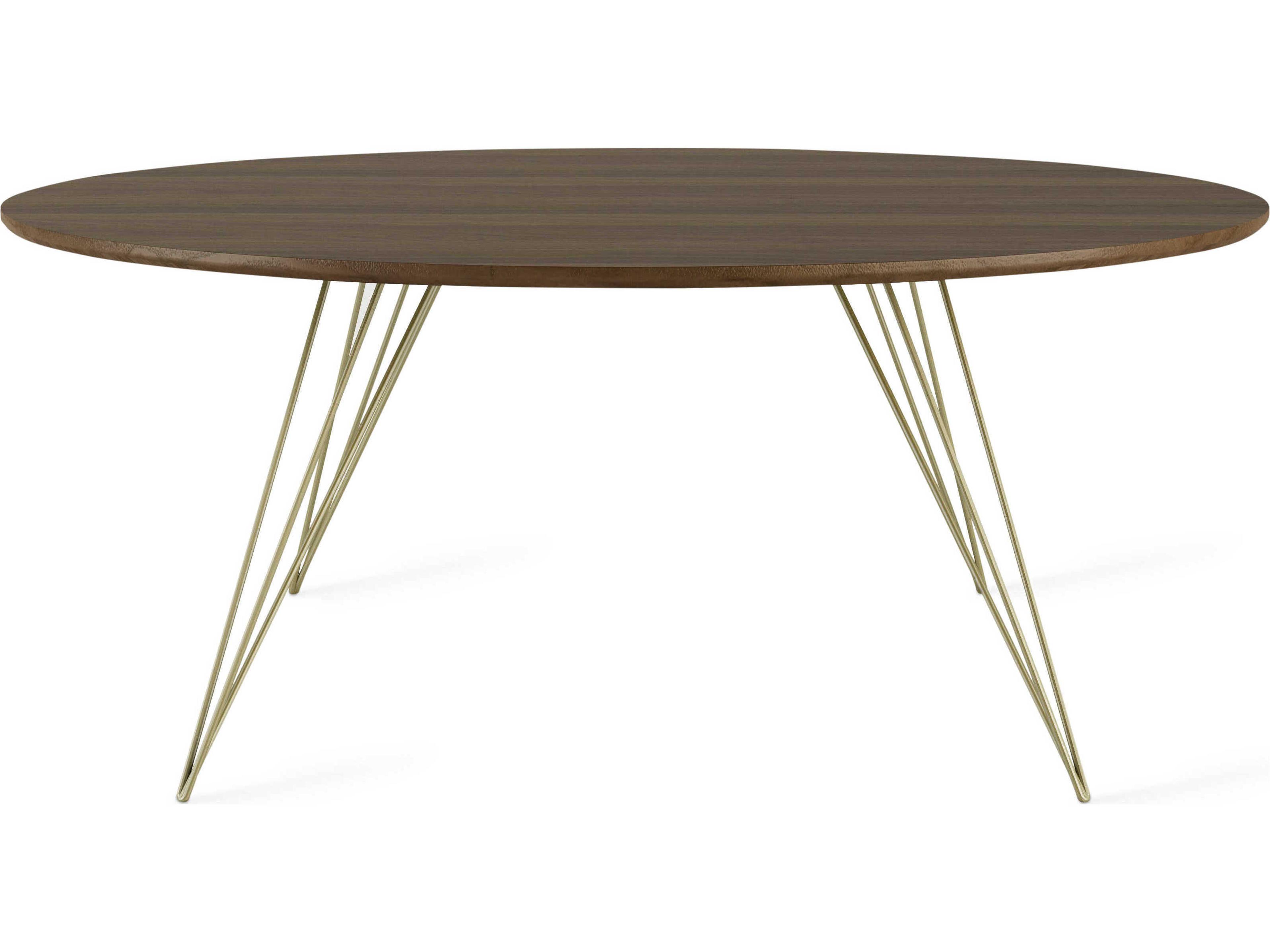 Tronk Design Williams Round Wood Coffee Table