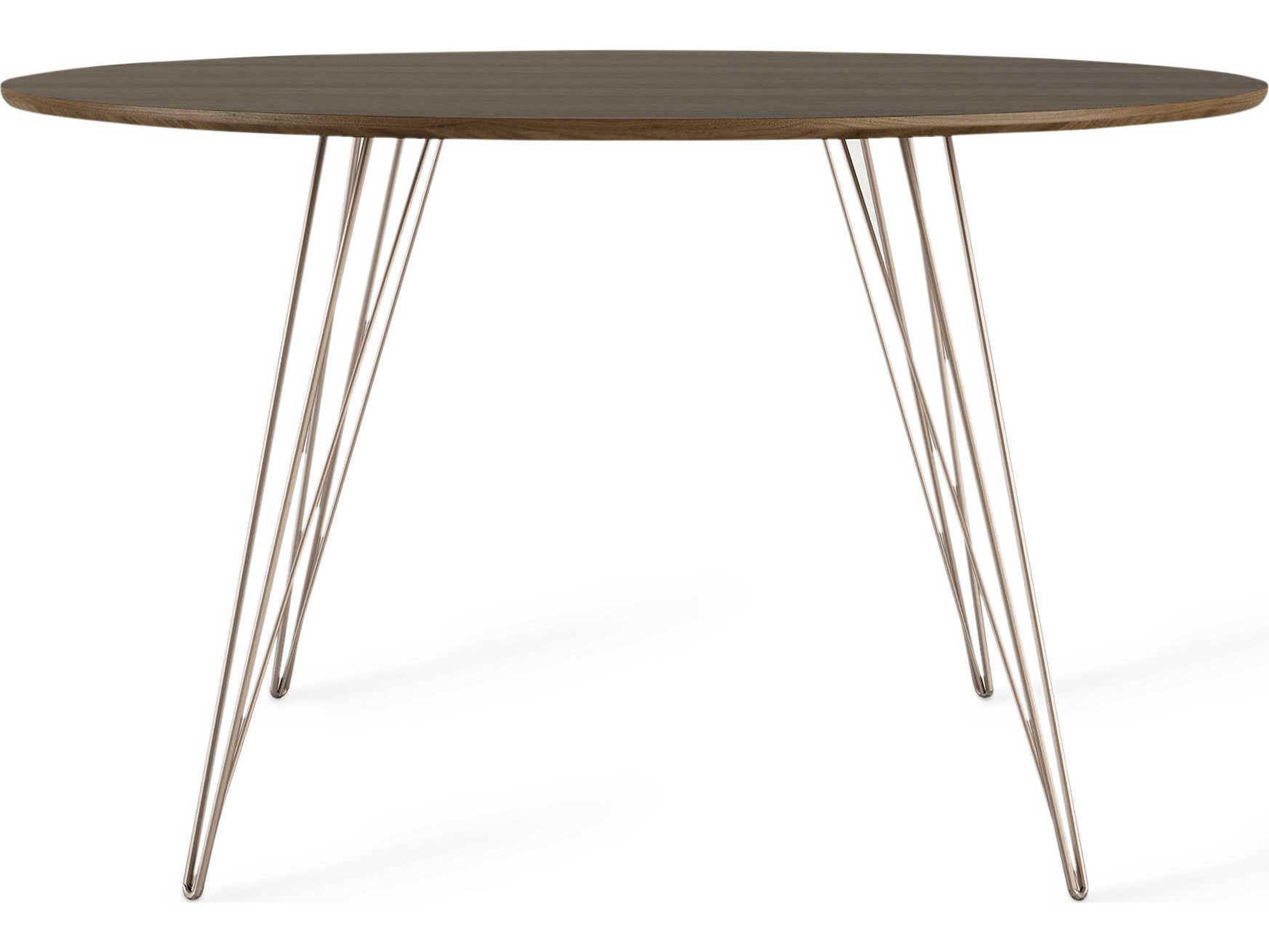 Tronk Design Williams Round Wood Dining Table