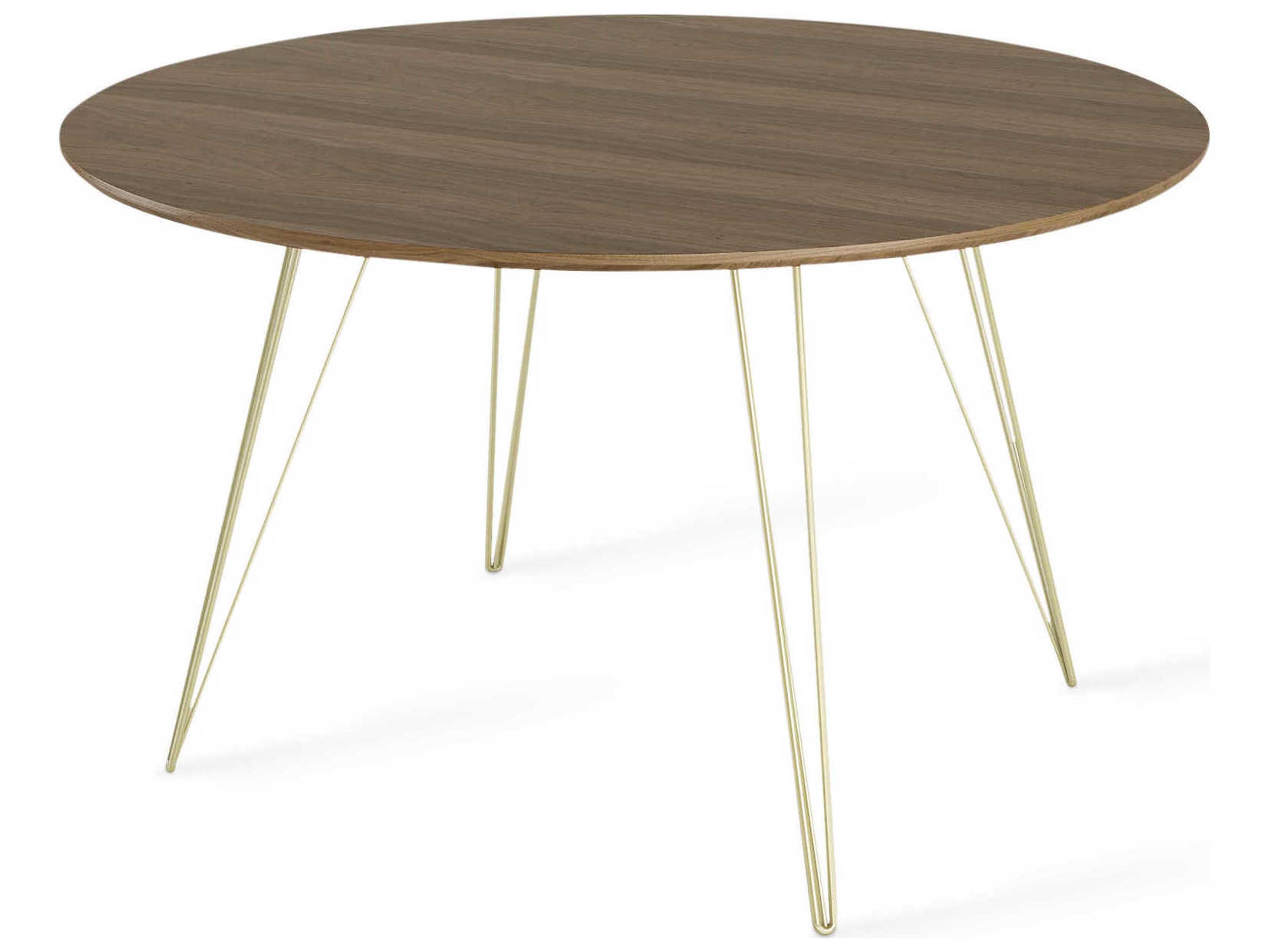 Tronk Design Williams Round Wood Dining Table