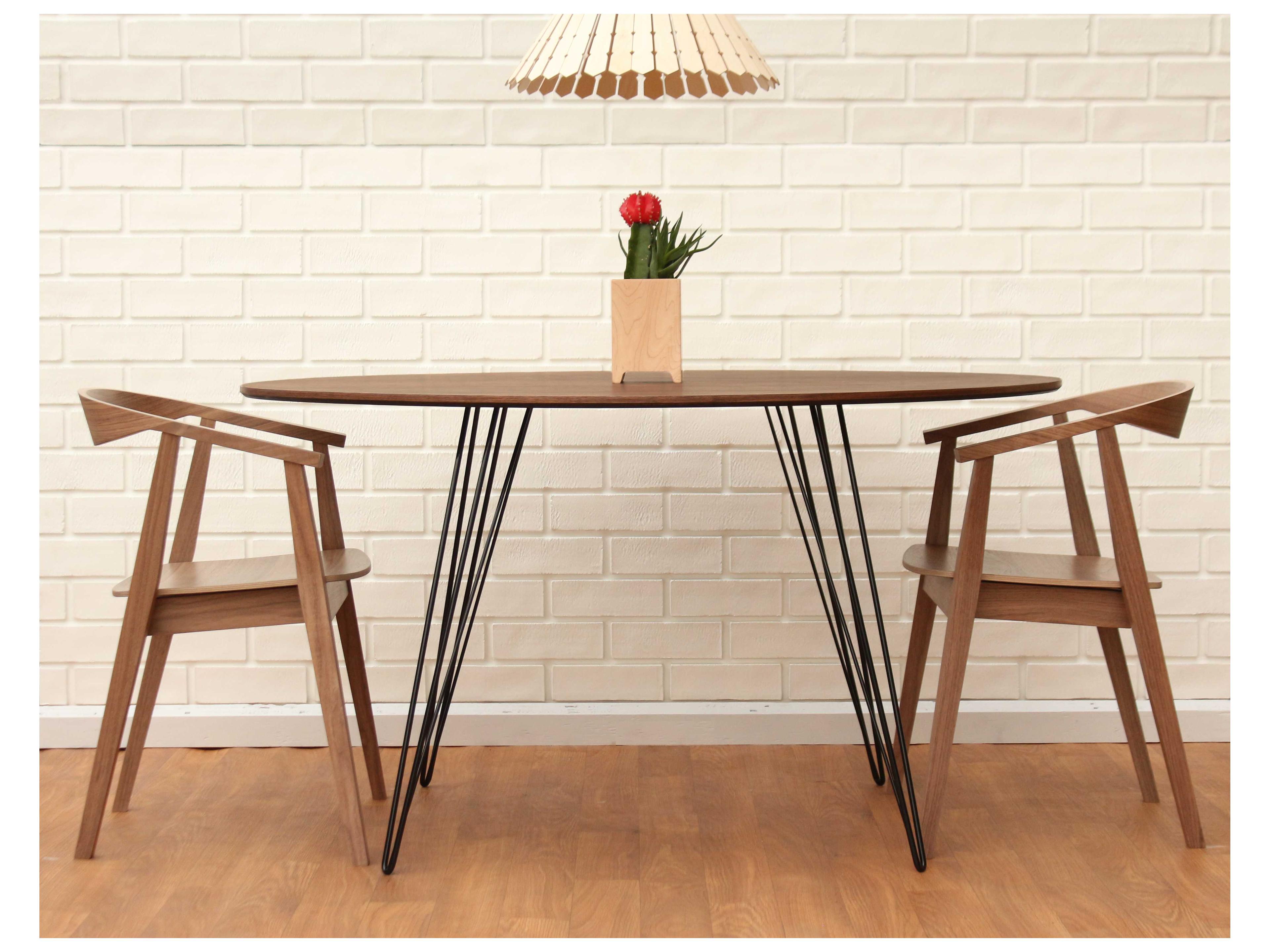 Tronk Design Williams Round Wood Dining Table