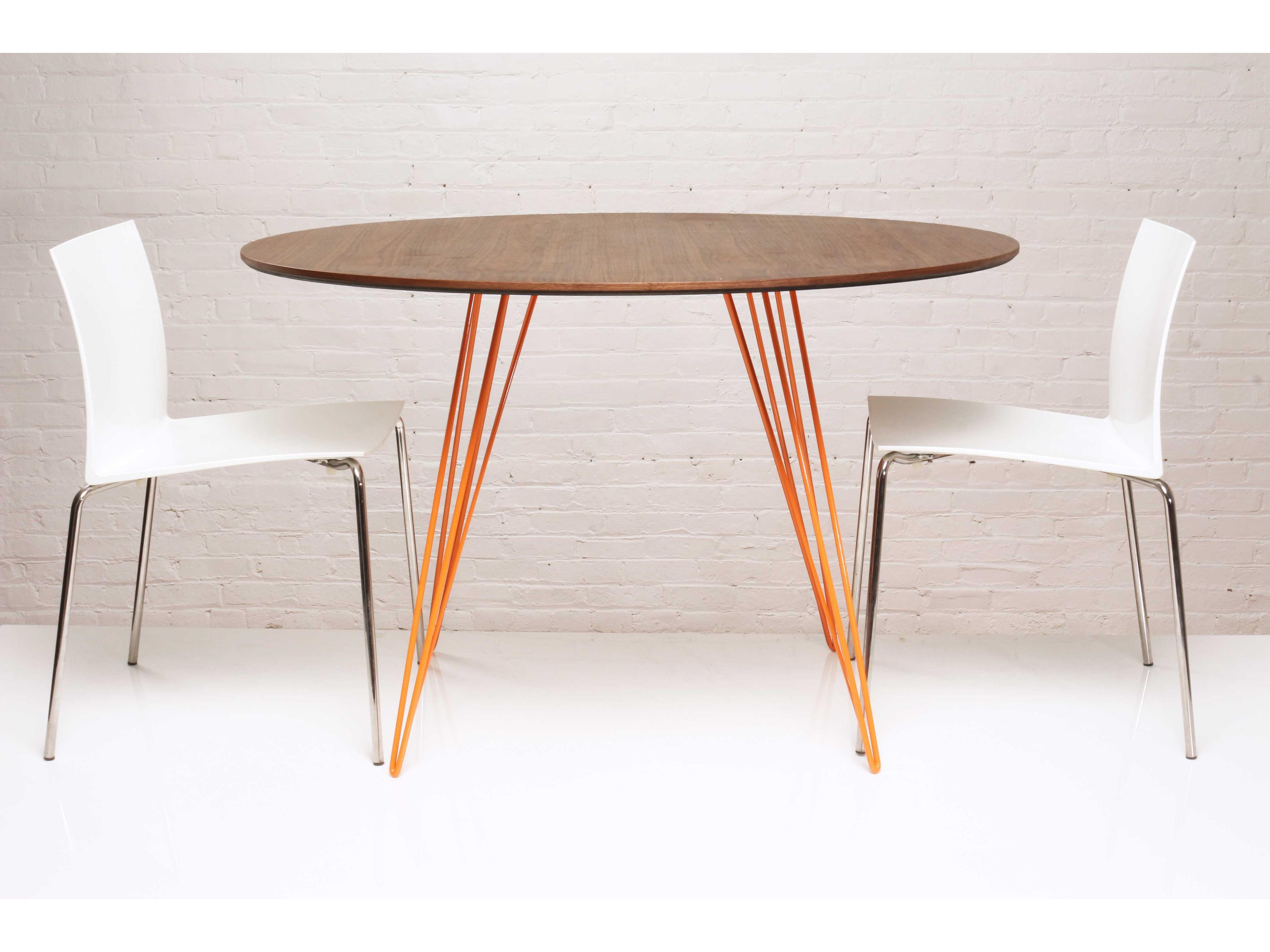 Tronk Design Williams Round Wood Dining Table
