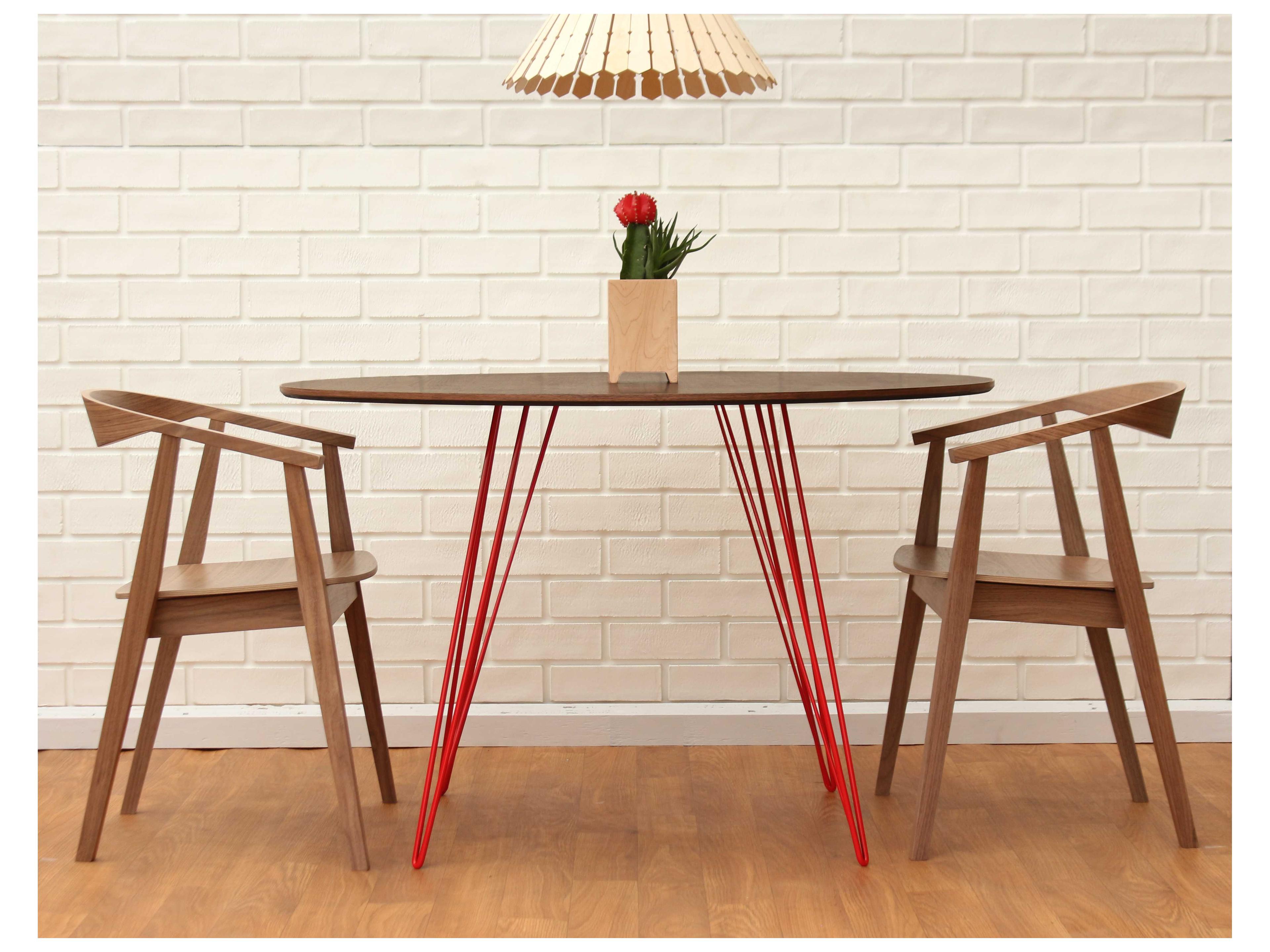 Tronk Design Williams Oval Wood Dining Table