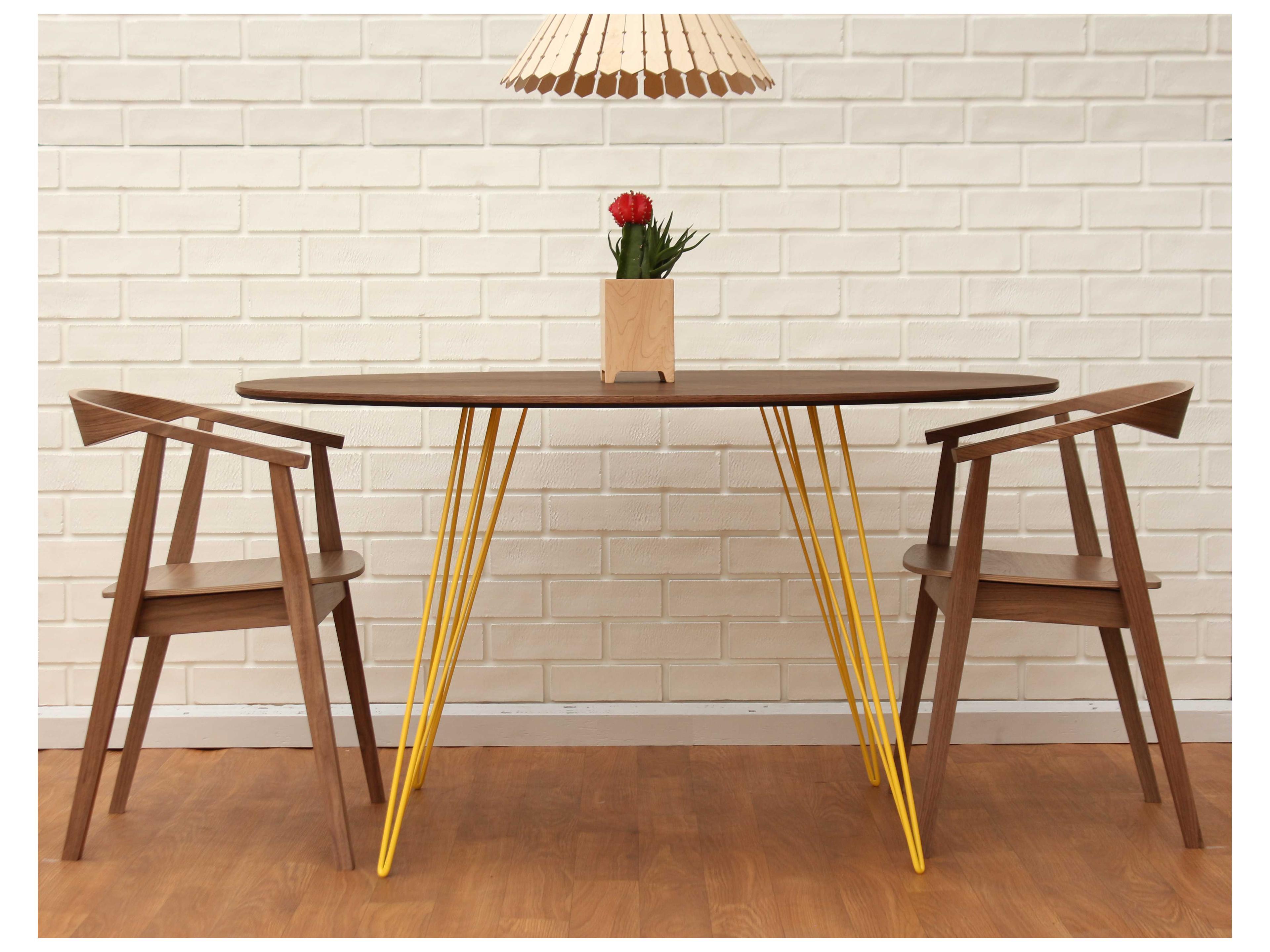Tronk Design Williams Oval Wood Dining Table