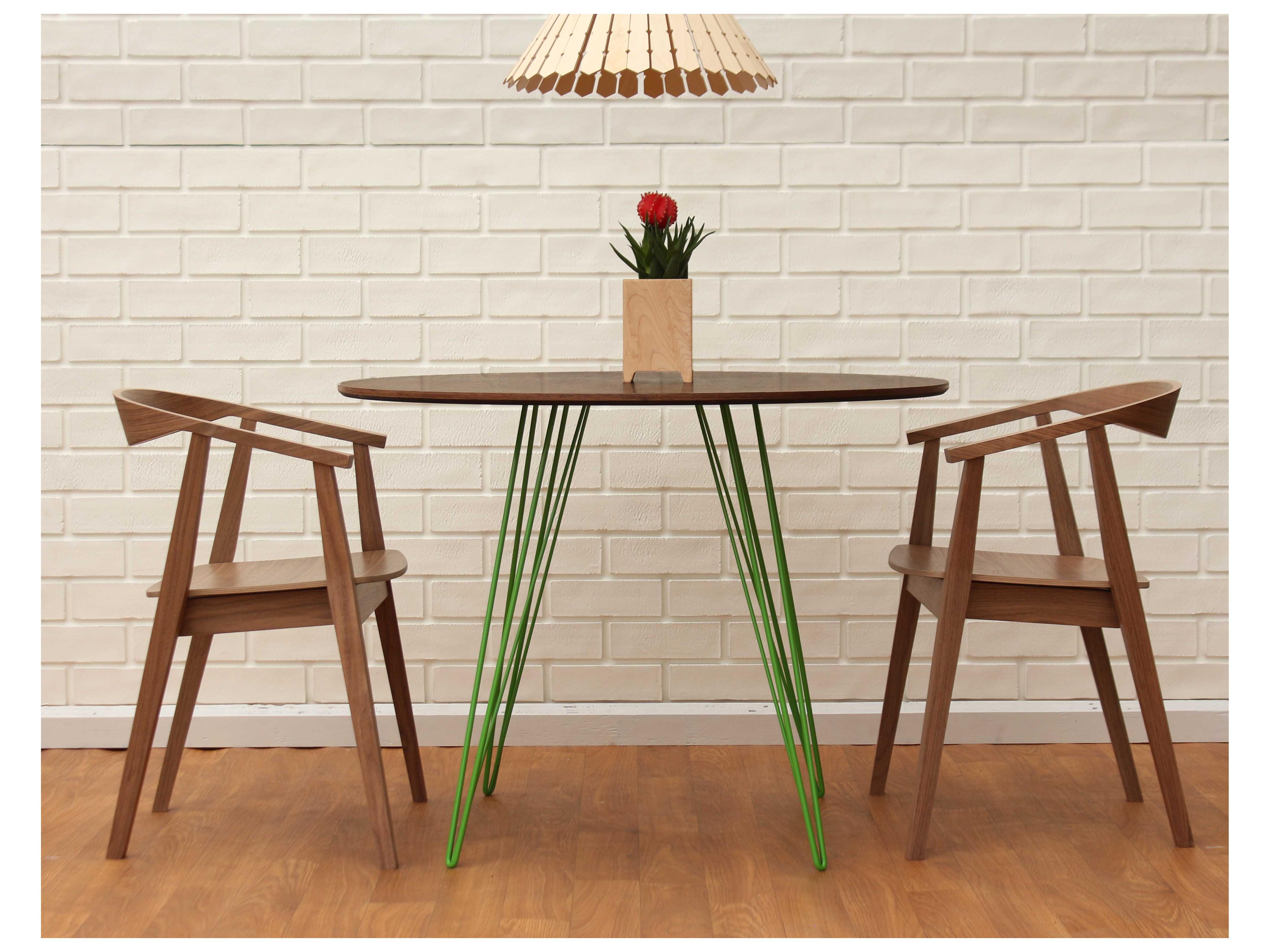 Tronk Design Williams Round Wood Dining Table