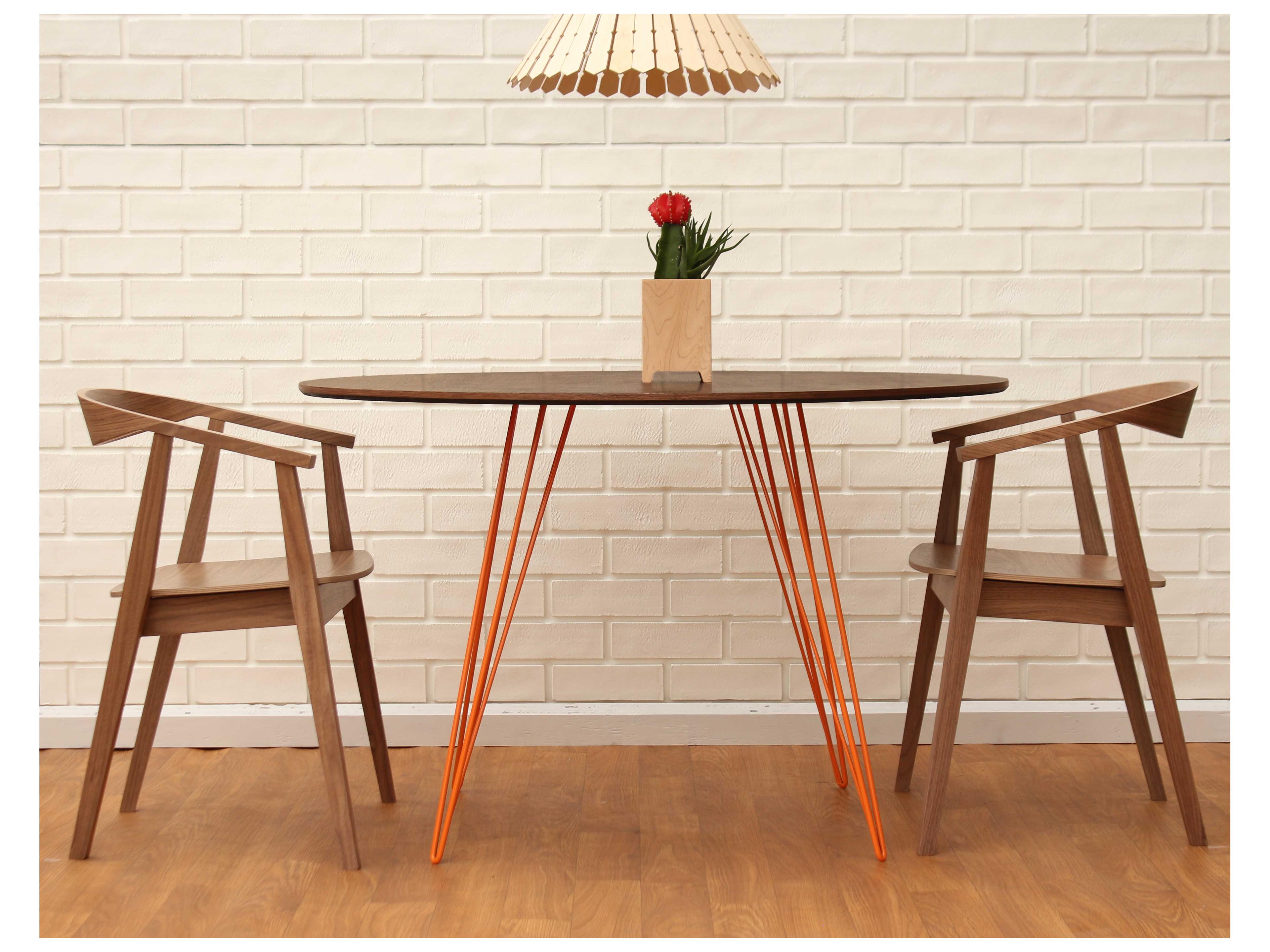 Tronk Design Williams Round Wood Dining Table