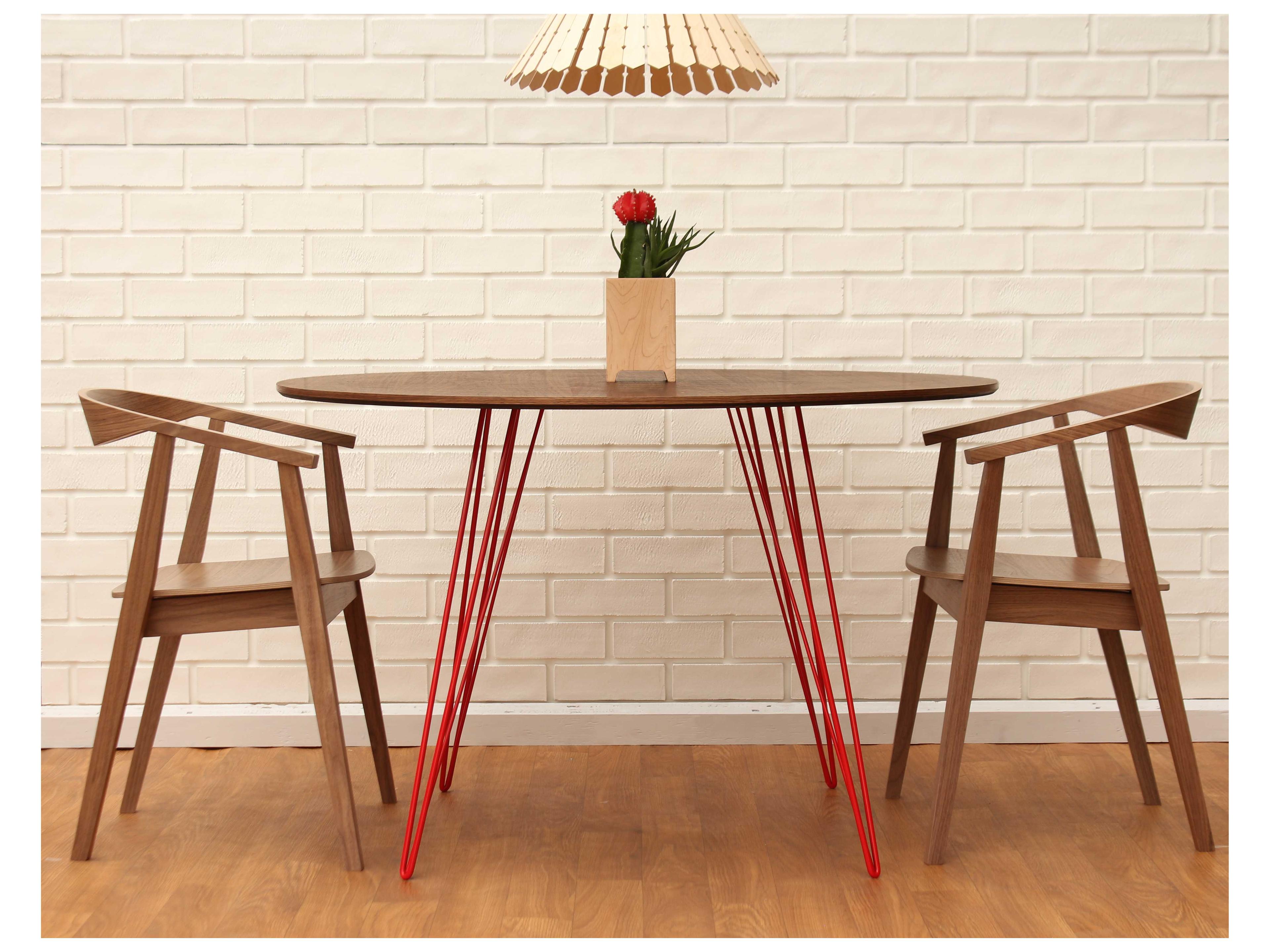 Tronk Design Williams Round Wood Dining Table