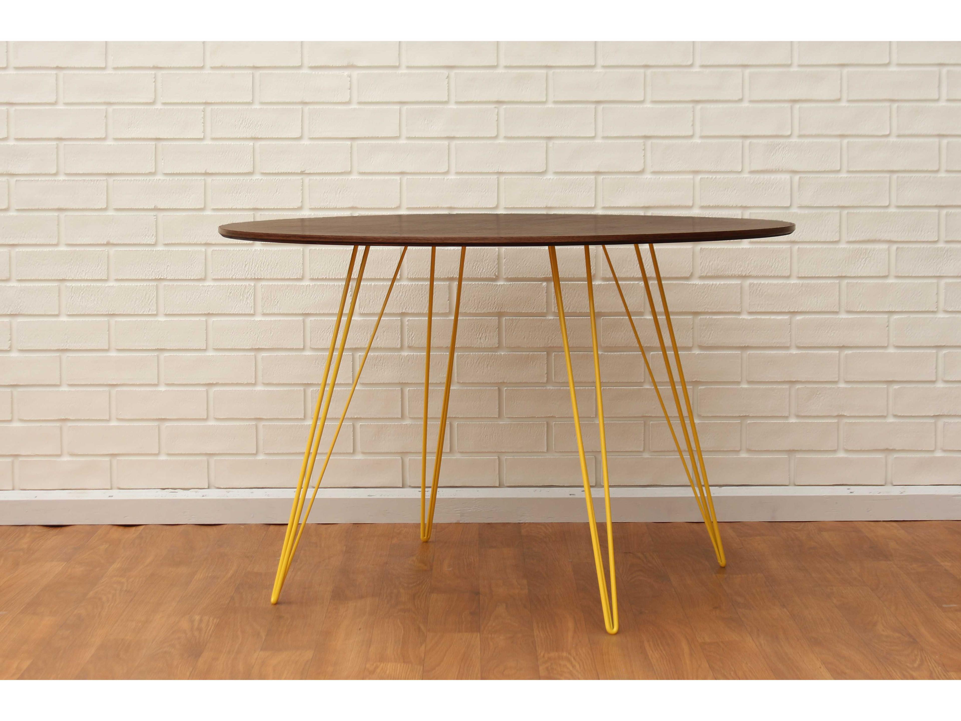 Tronk Design Williams Round Wood Dining Table