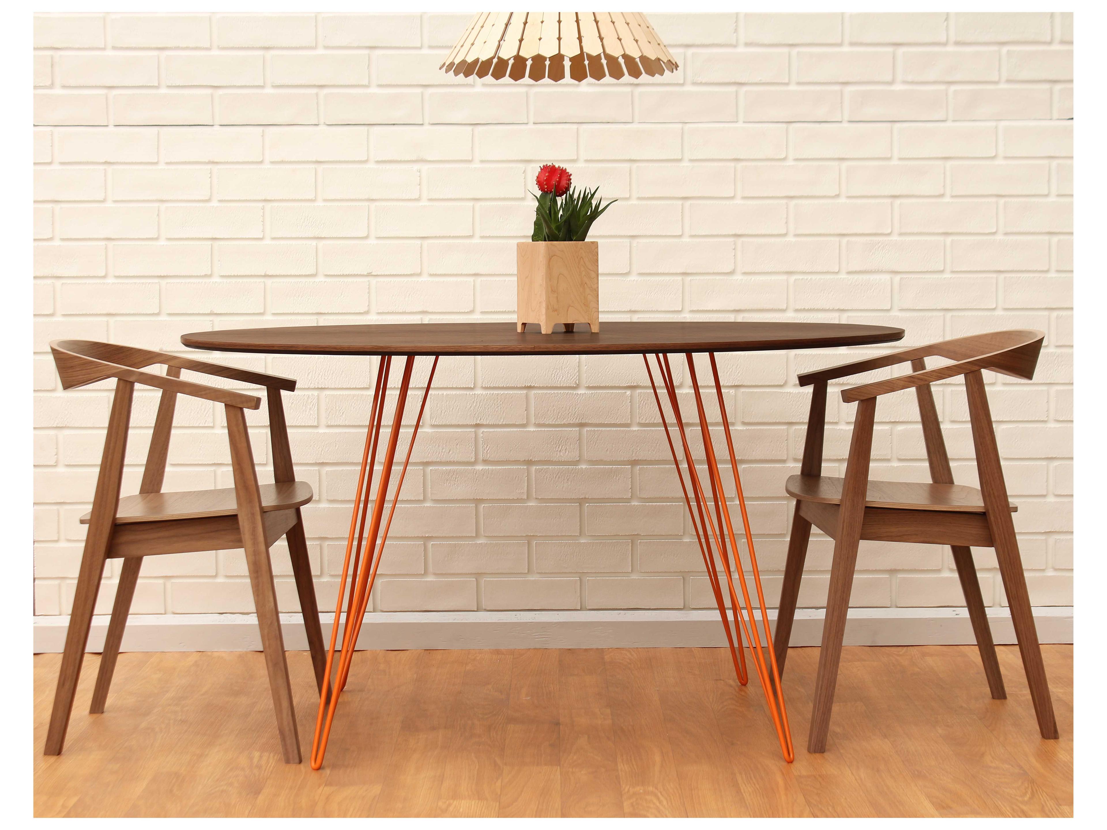 Tronk Design Williams Oval Wood Dining Table