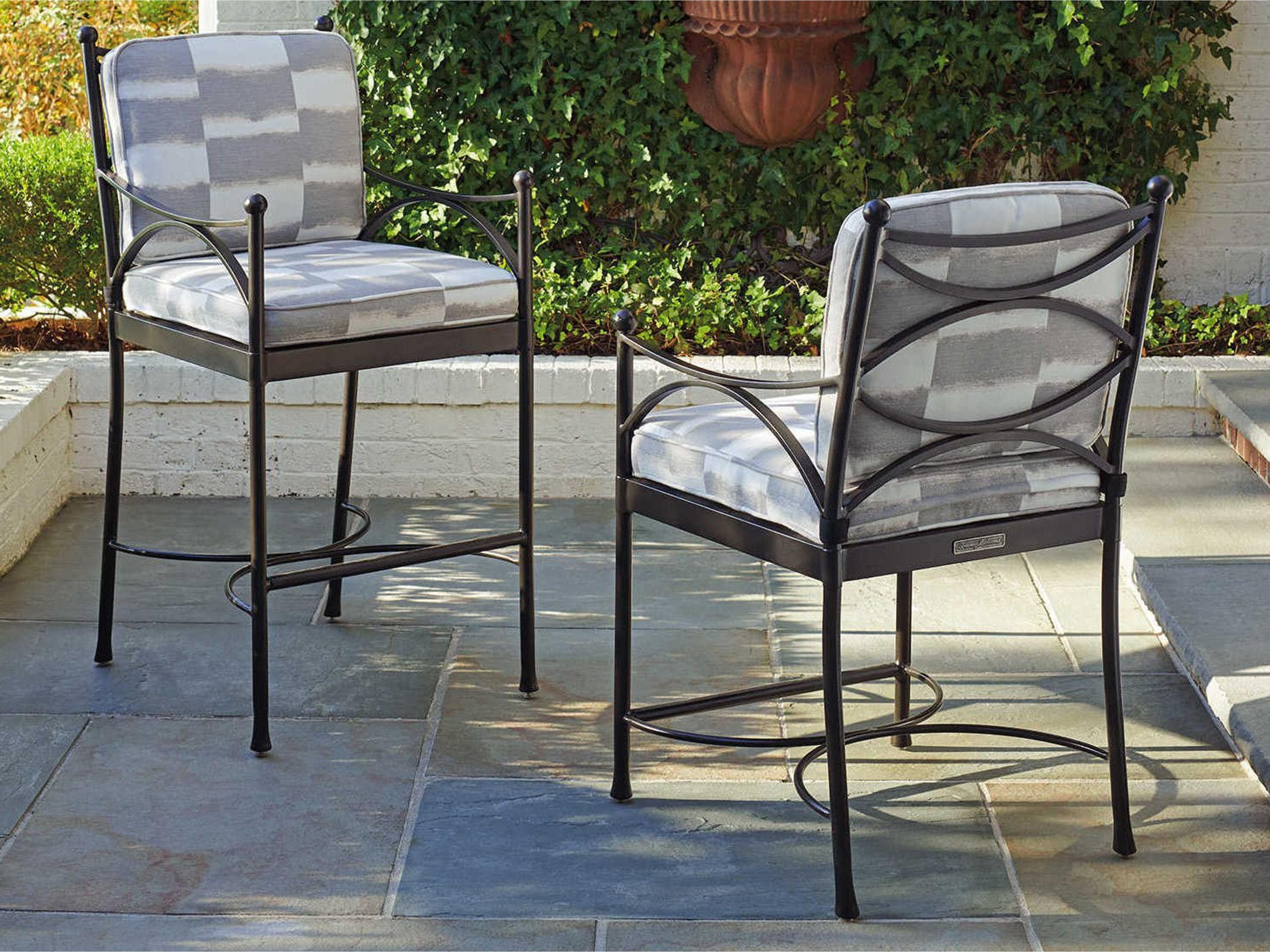 Pavlova Aluminum Bar & Counter Chair Set