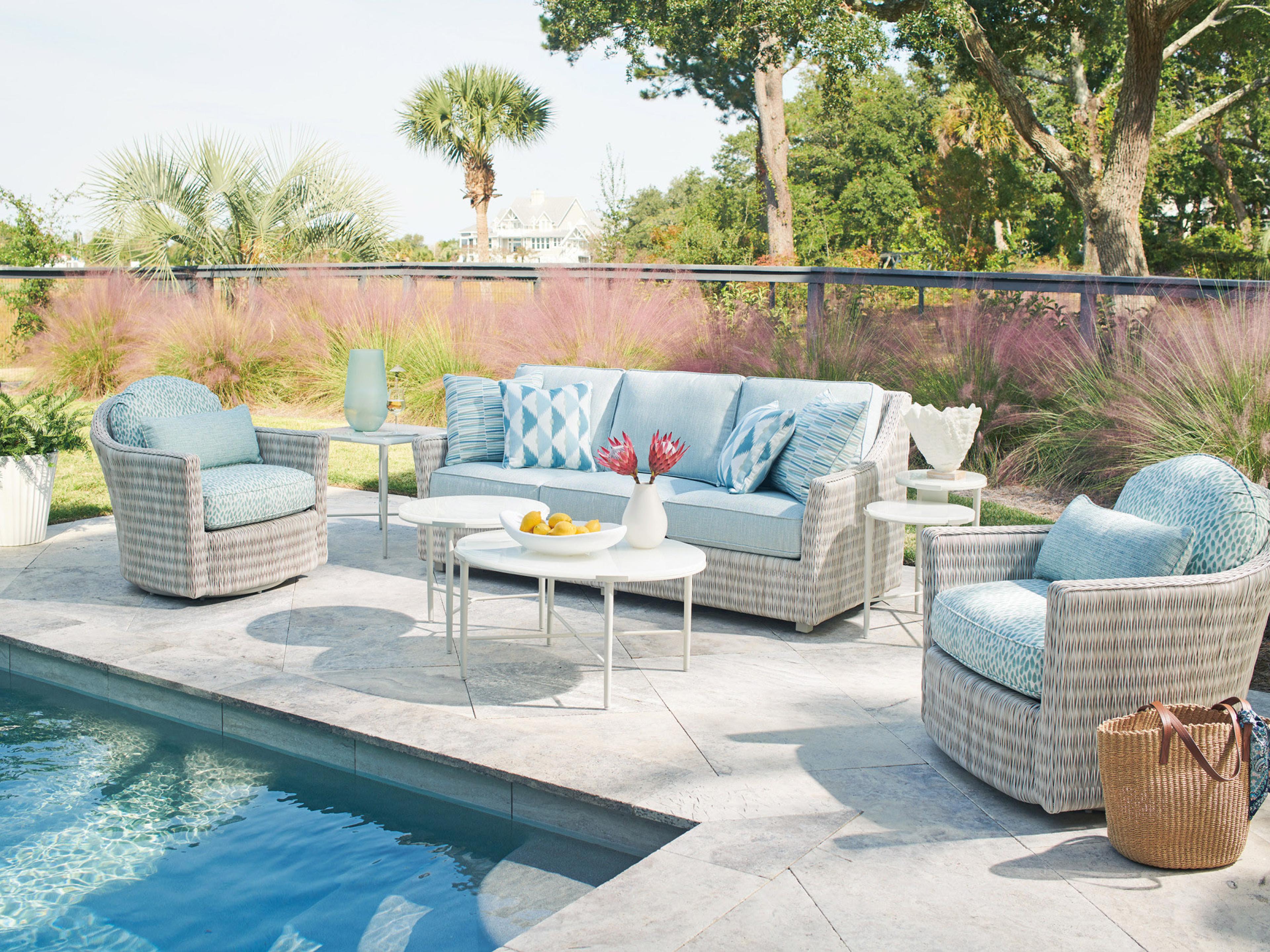Seabrook Aluminum Cushion Lounge Set