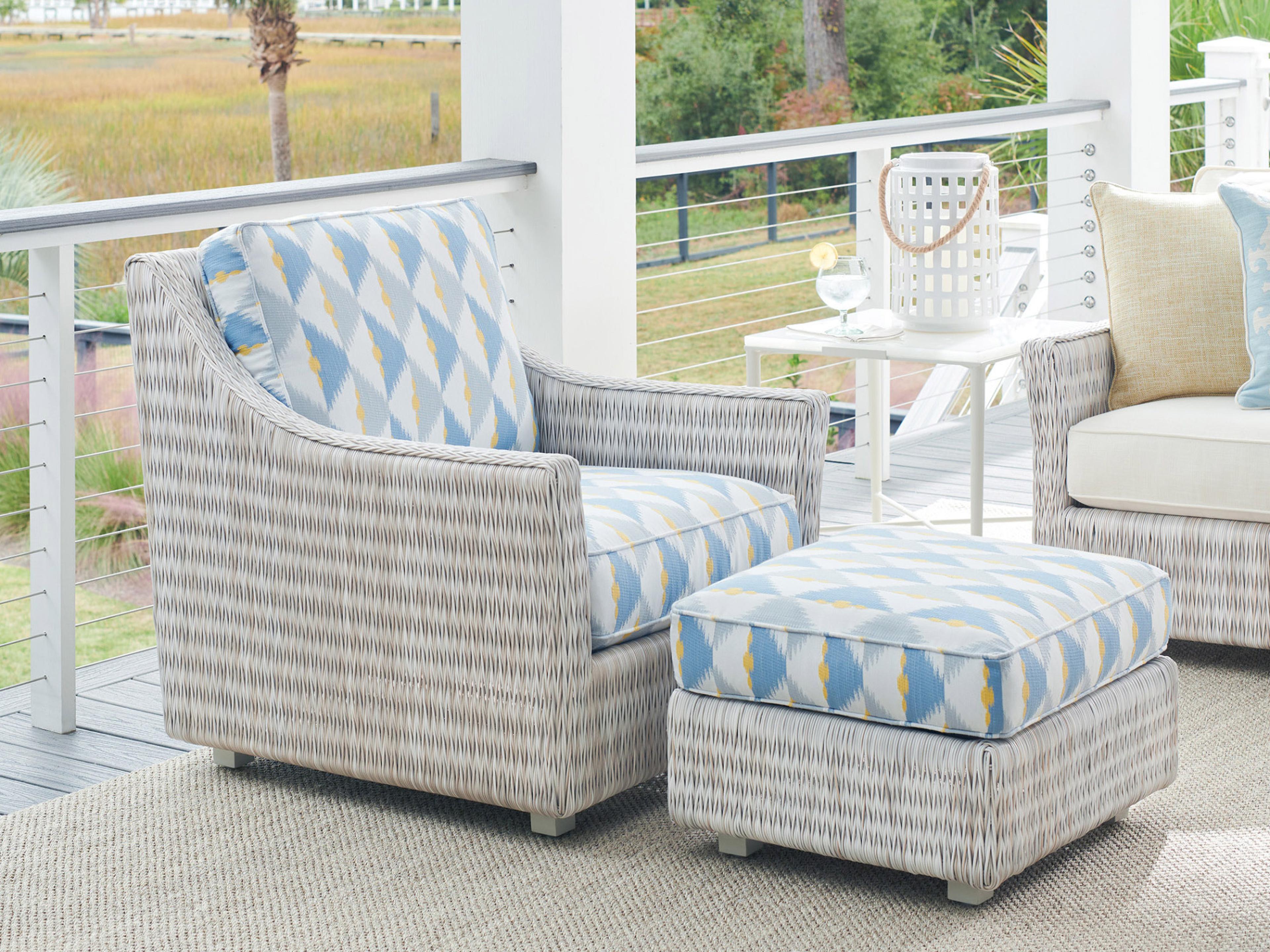 Seabrook Aluminum Cushion Lounge Set