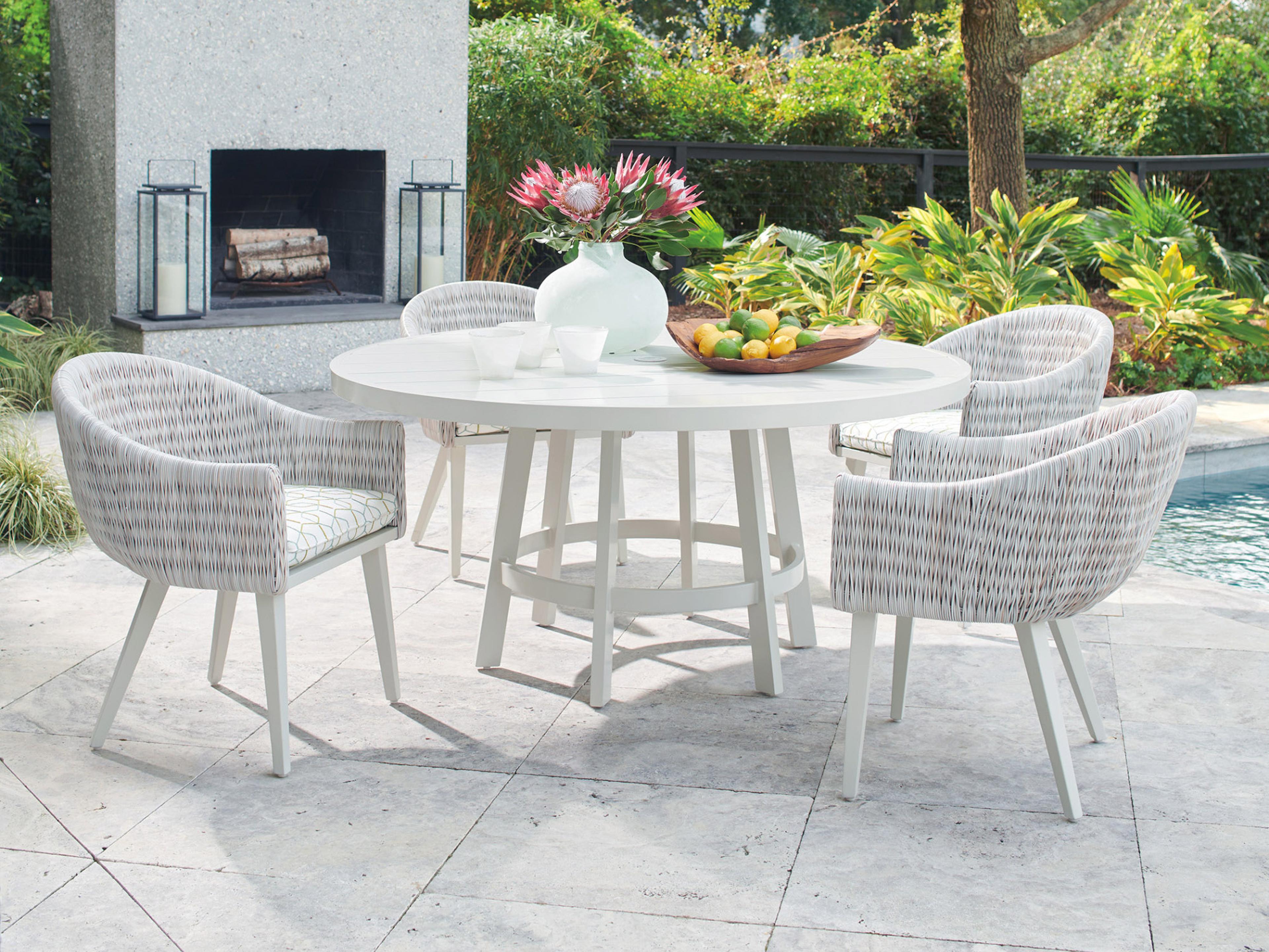 Seabrook Aluminum Dining Set
