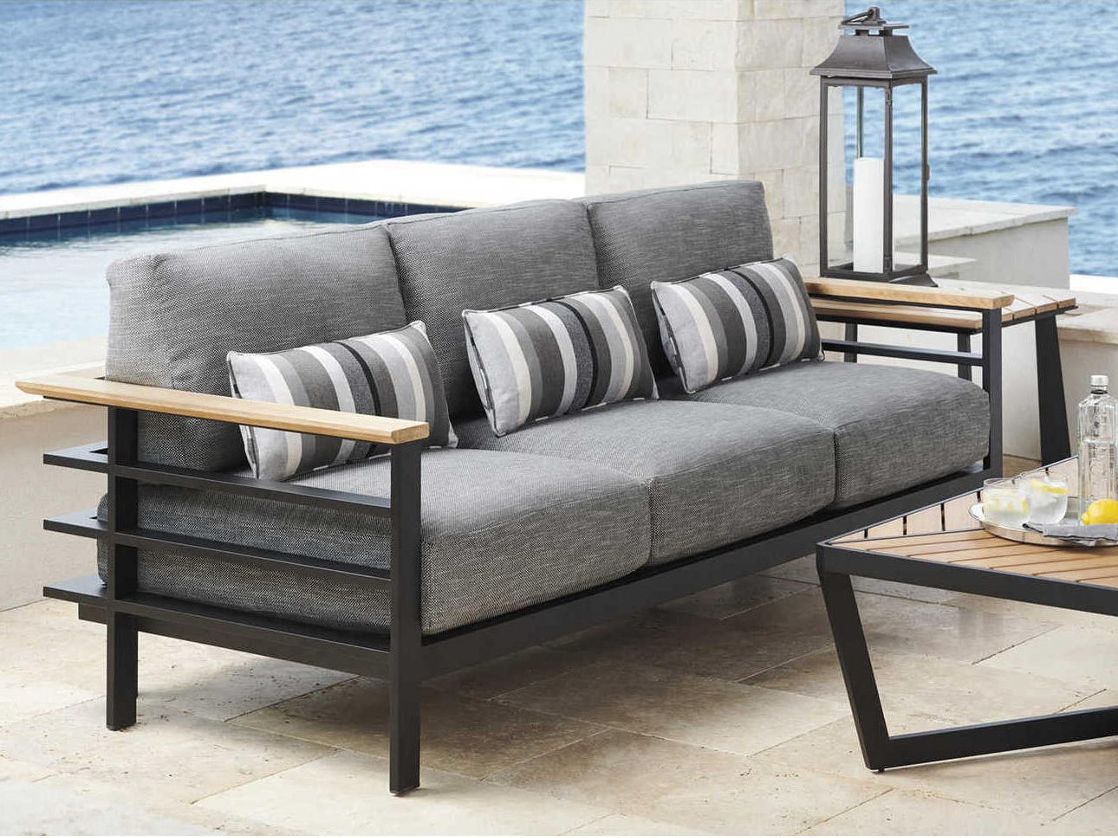 South Beach Aluminum Lounge Set