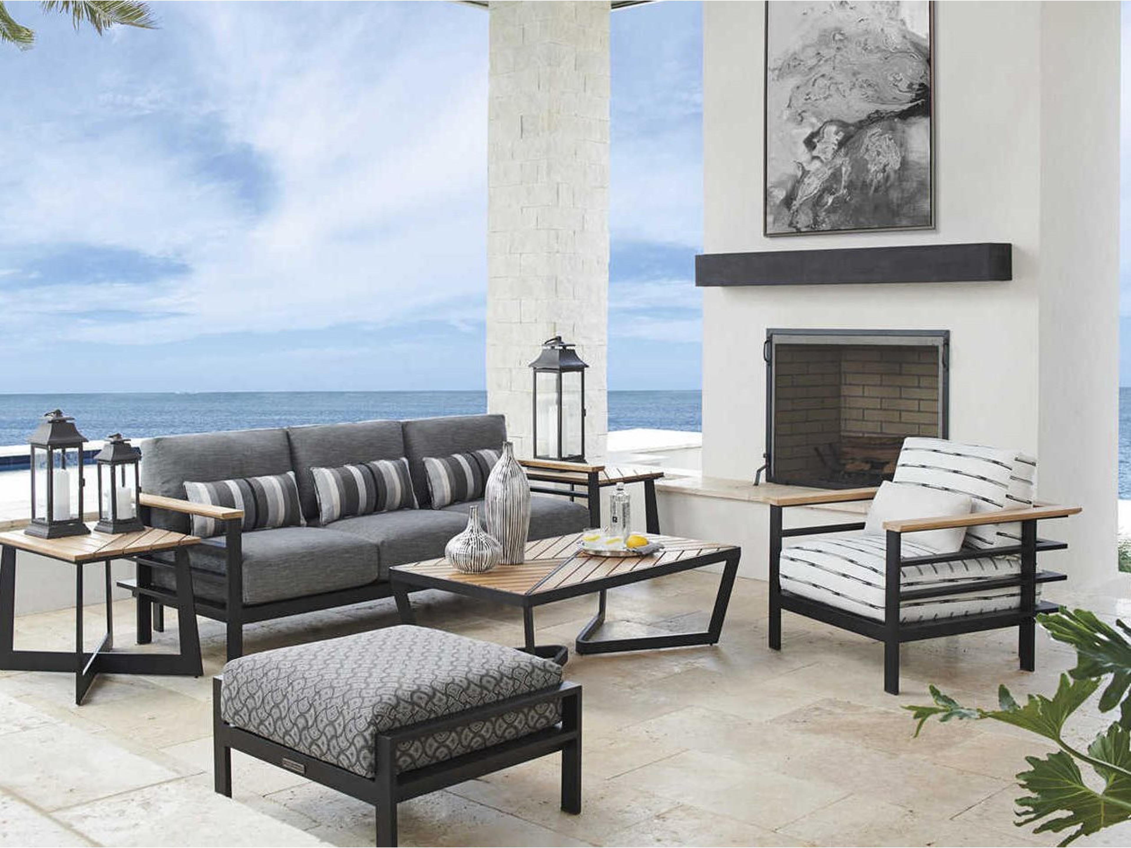 South Beach Aluminum Lounge Set