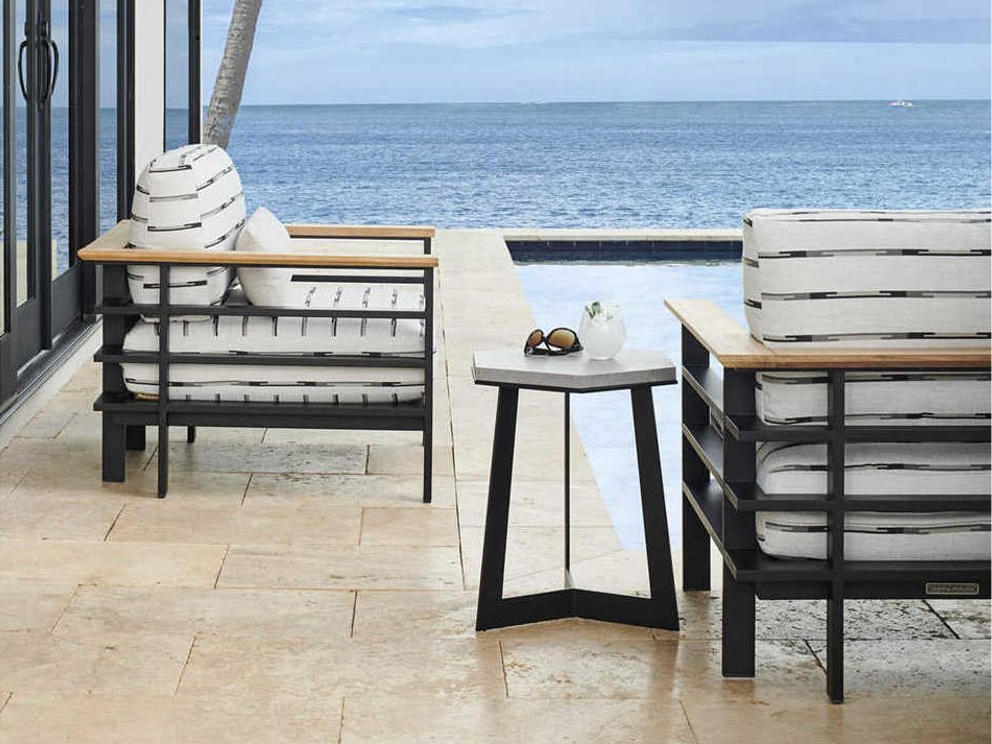 South Beach Aluminum Cushion Lounge Set