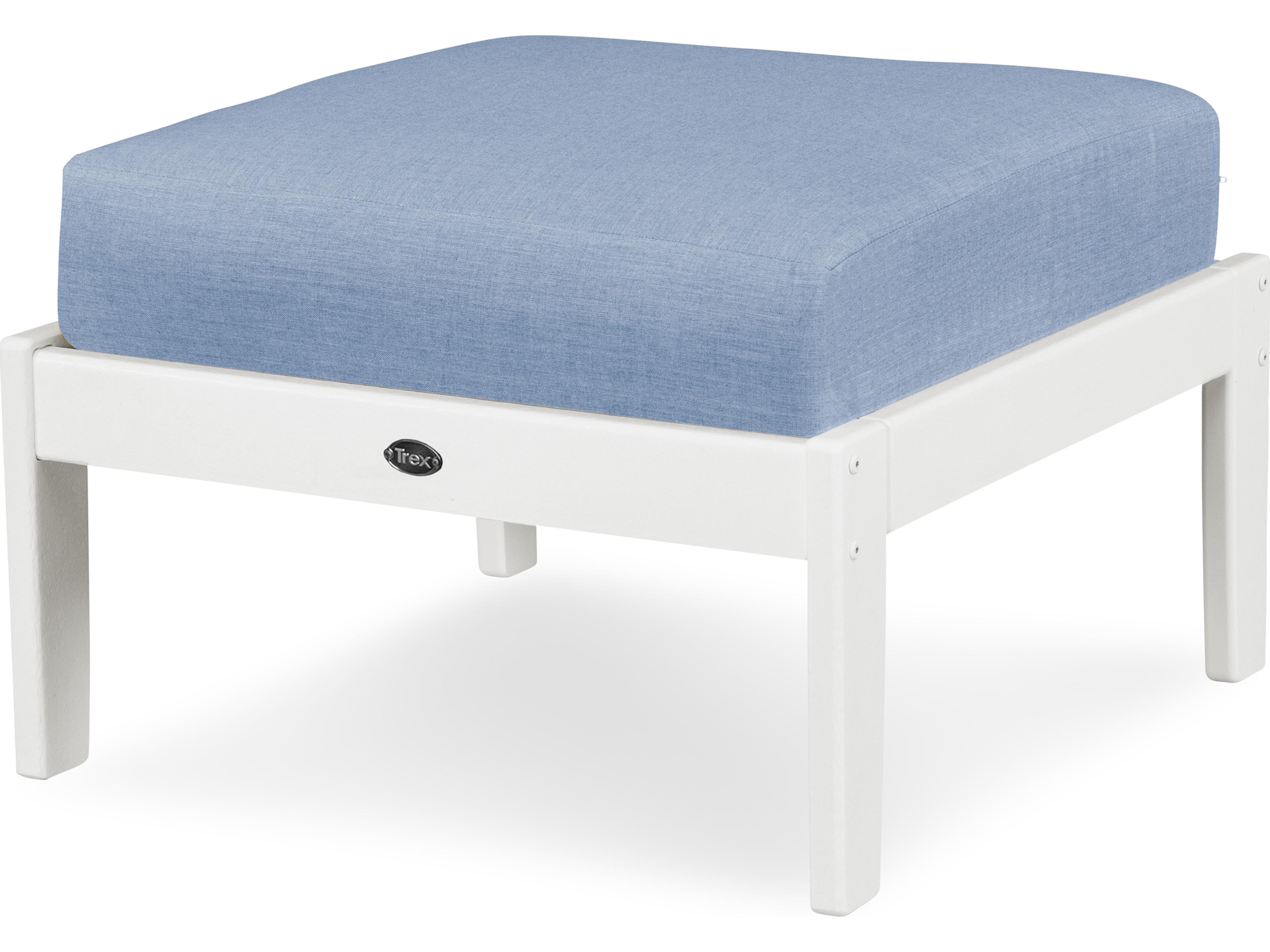 Trex® Outdoor Furniture™ Yacht Club Deep Seating Recycled Plastic Ottoman